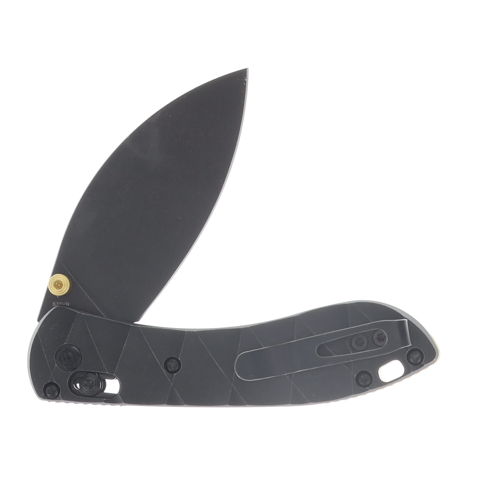 Vosteed Mini Nightshade Shilin Cutter Crossbar Lock Black 2.6in Blade A0218 View 4