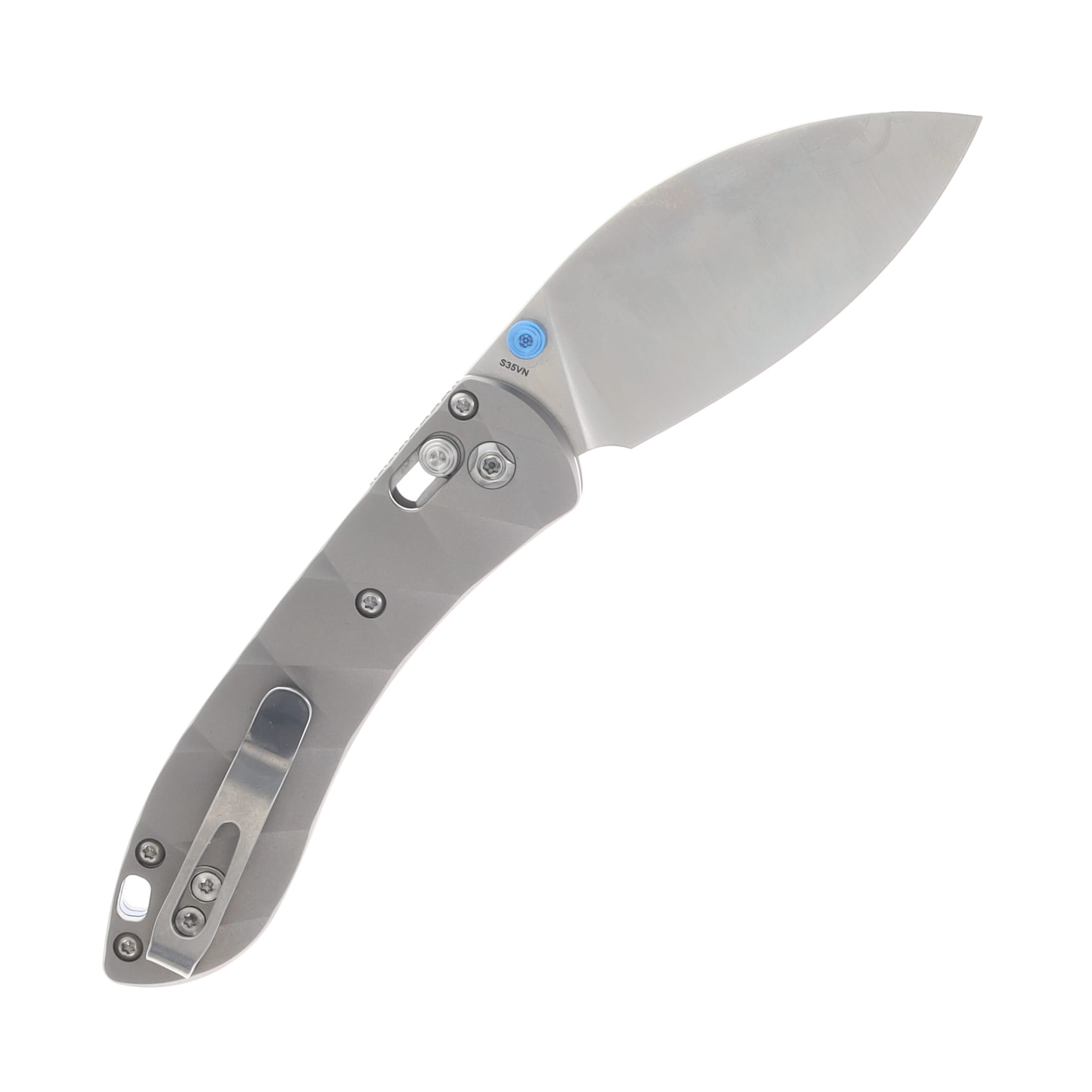 Vosteed Mini Nightshade Shilin Cutter Crossbar Lock Gray 2.6in Satin Blade A0217 View 2