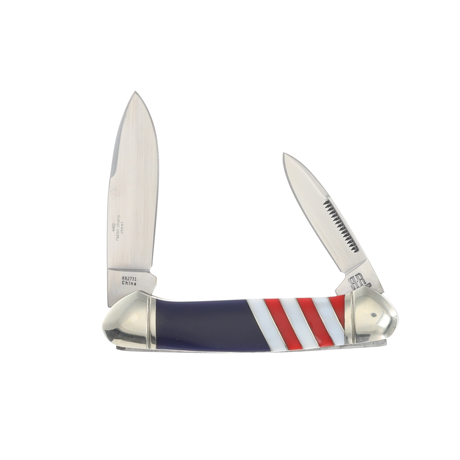 Rough Rider America 250th Anniversary Canoe Folding Knife RR2731 View 2