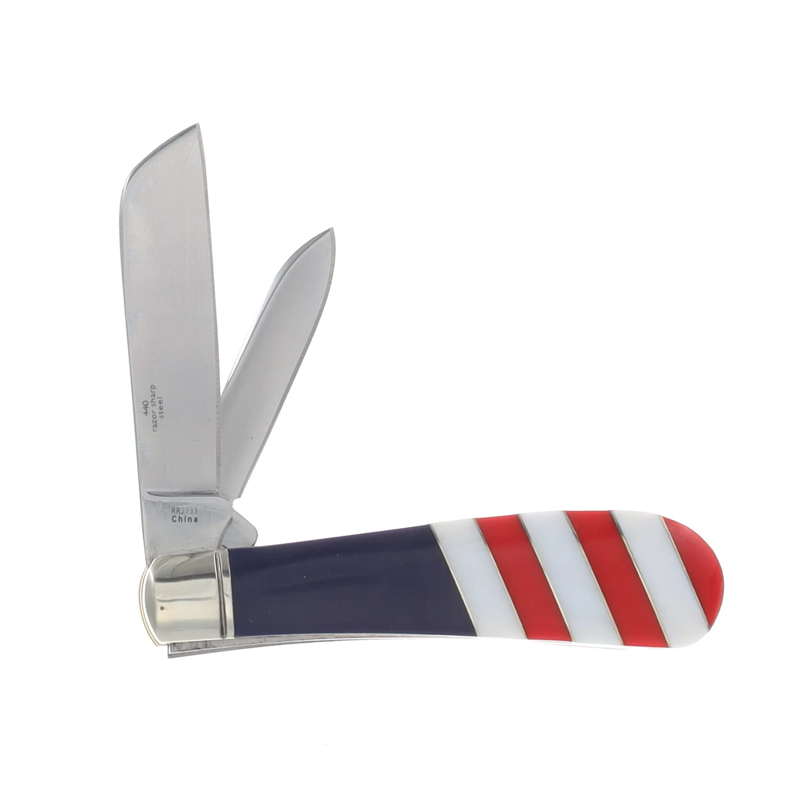 Rough Rider America 250th Anniversary Half Hawk Folding Knife RR2733 View 2