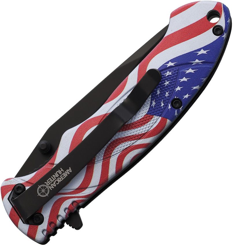 American Hunter 250th Anniversary Linerlock AH043 View 2