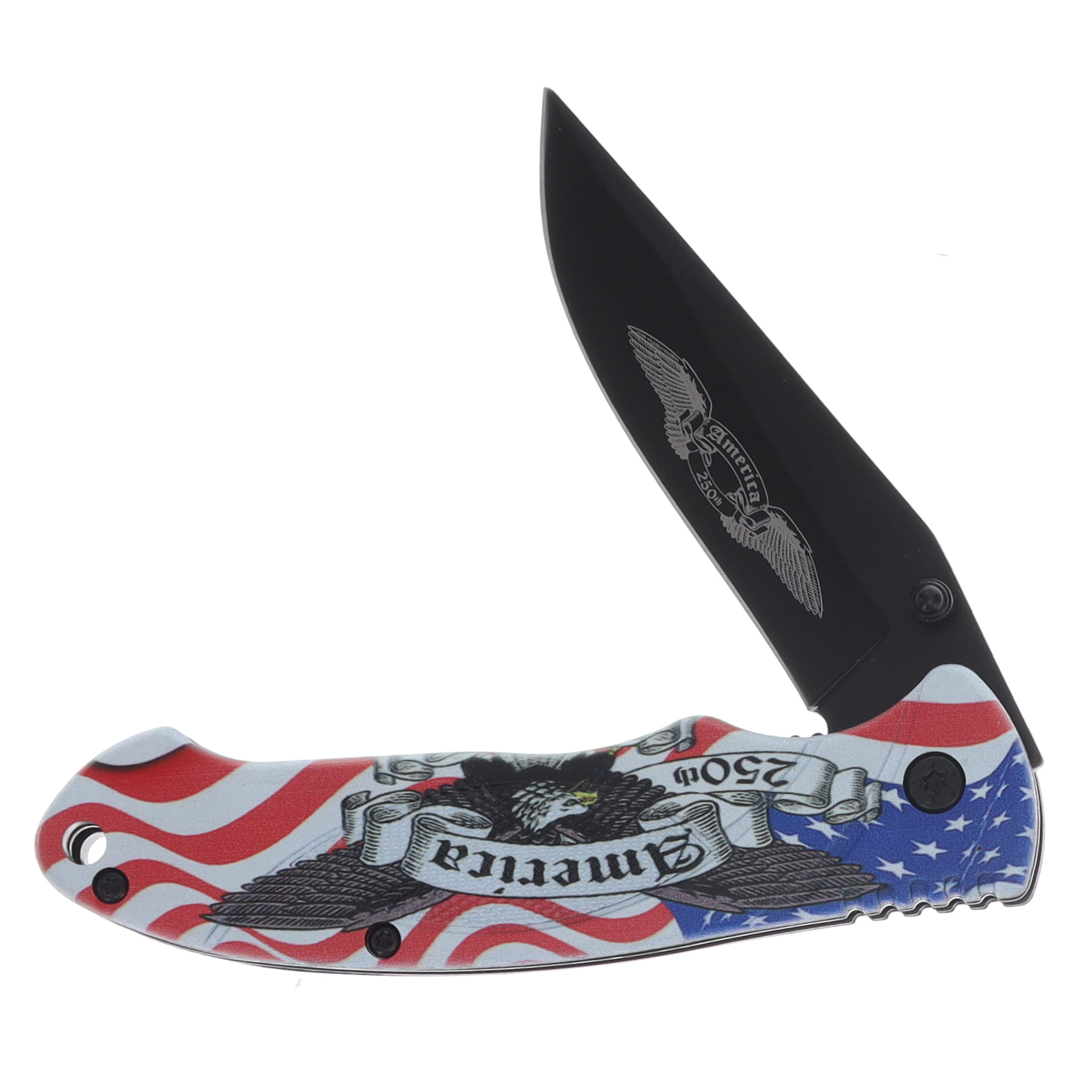 American Hunter 250th Anniversary Linerlock AH043 View 3