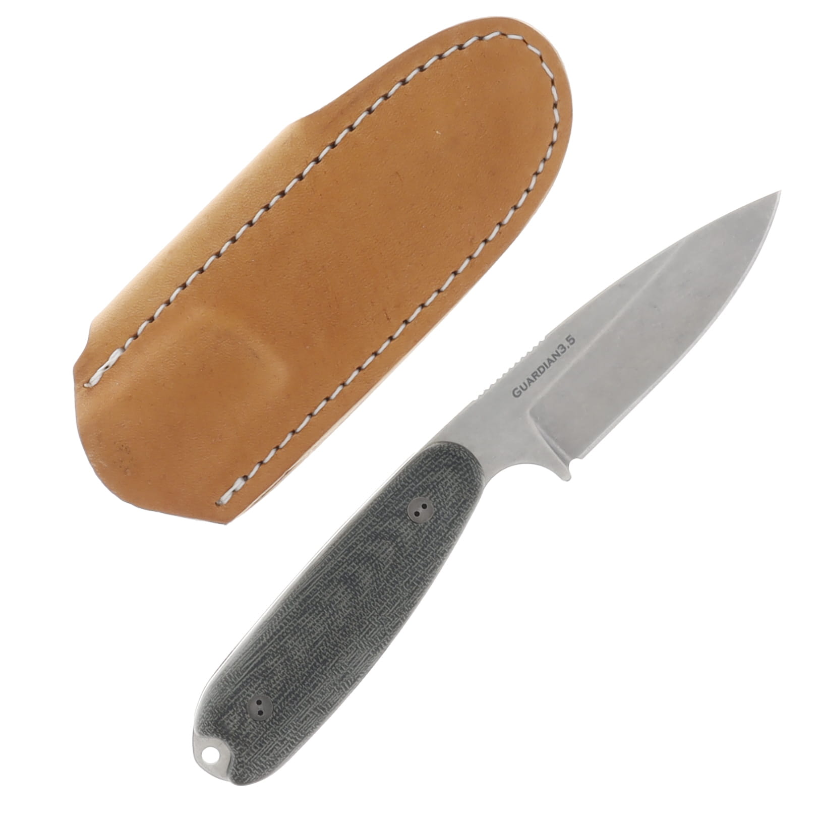 Bradford Limited Guardian 3.5 3.5 Inch Plain Stonewash Drop Point BRAD3316 View 2