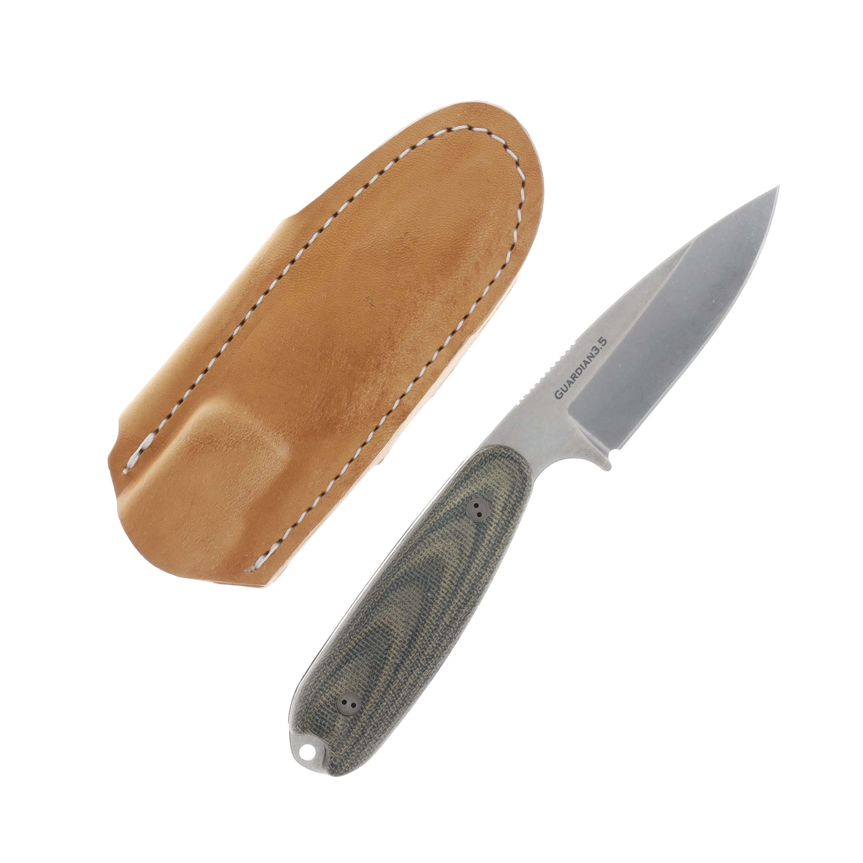 Bradford Limited Guardian 3.5 Camo 3.5 Inch Plain Stonewash Drop Point BRAD3319 View 1