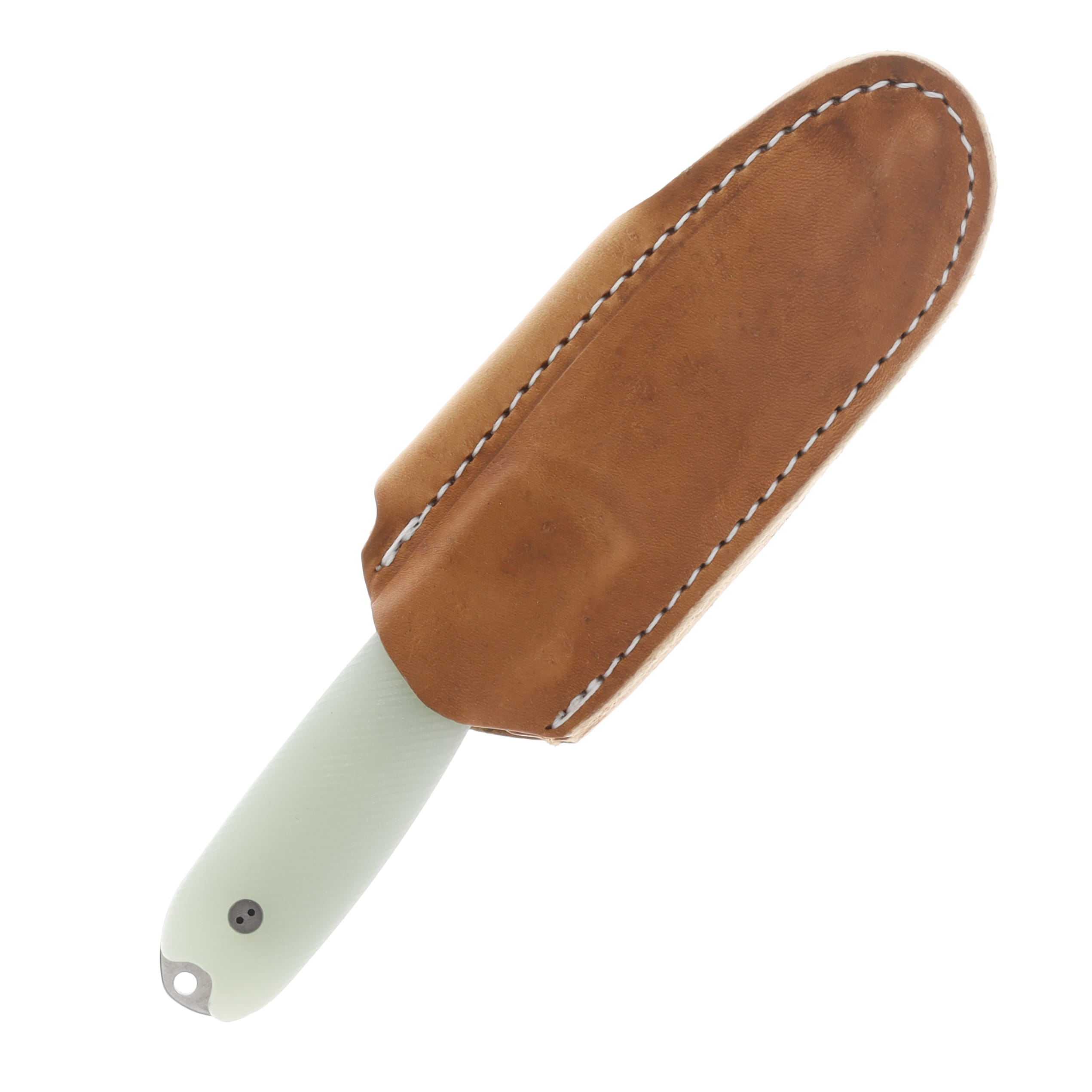 Bradford Limited Guardian 3.5 Ghost 3.5in Plain Stonewash Drop Point BRAD3321 View 3