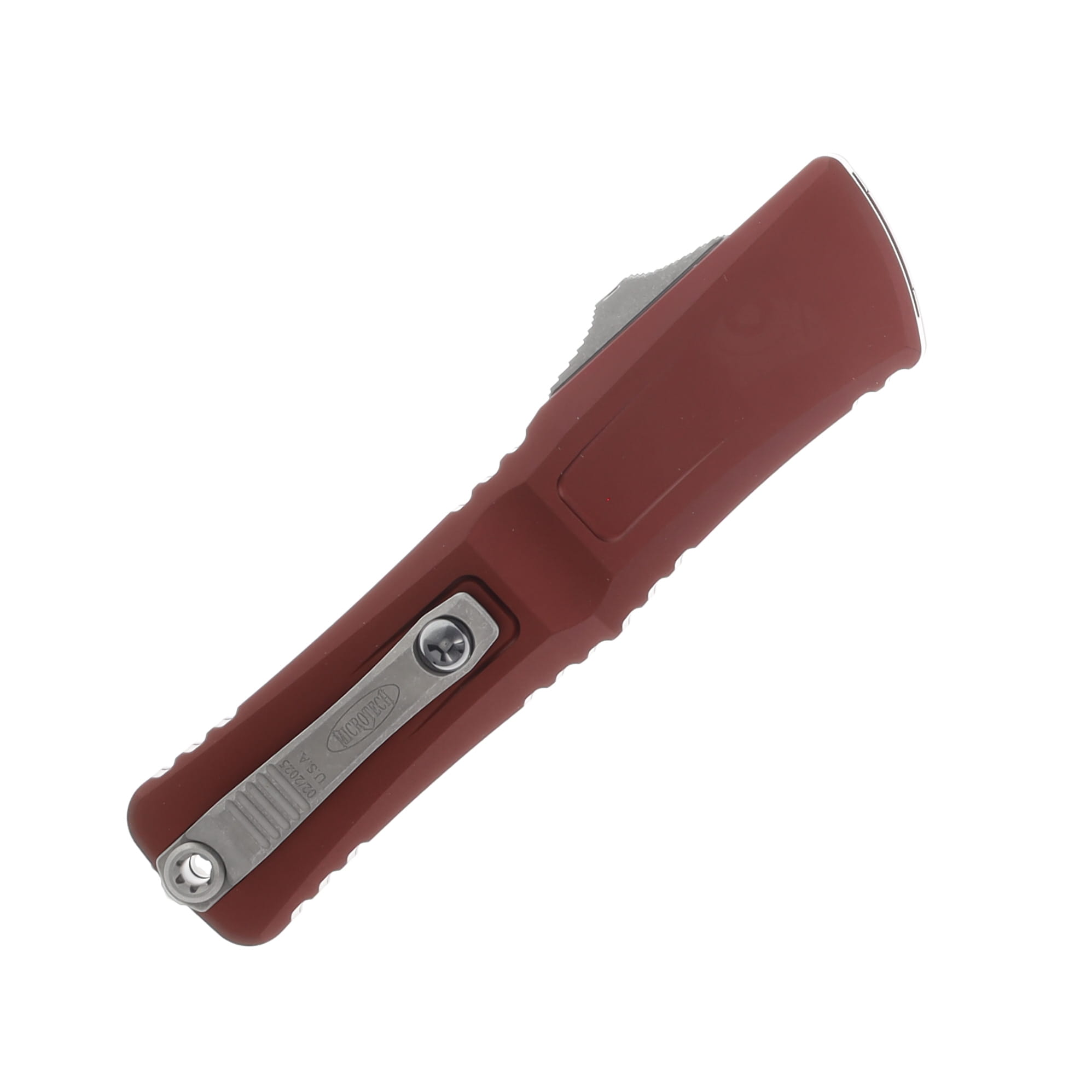 Microtech Combat Troodon Gen III OTF Auto Merlot 4.0in Part Serr Apoc Drop Point AUMT114311APMR View 2