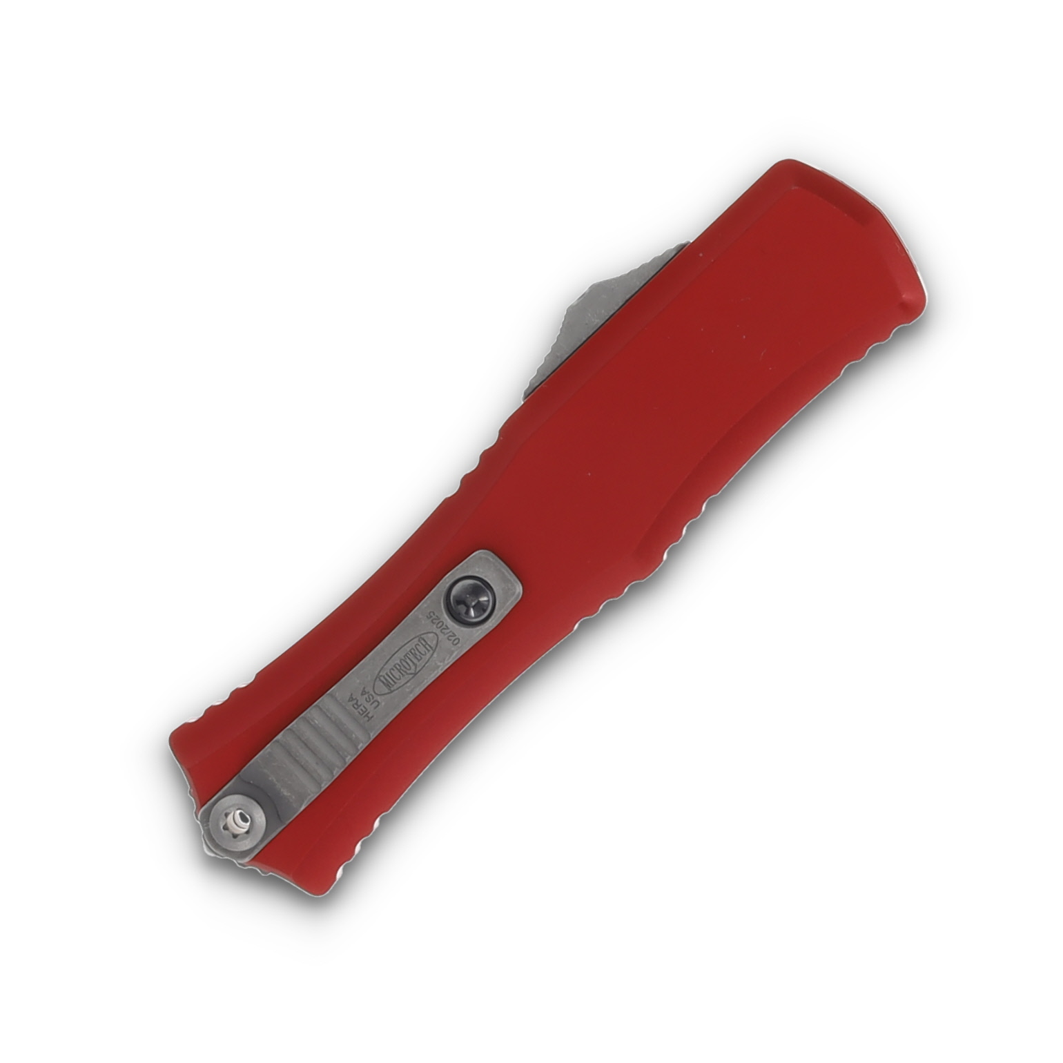 Microtech Mini Hera II OTF Auto Apocalyptic Standard/Red Chassis AUMT1703M10APRD View 2