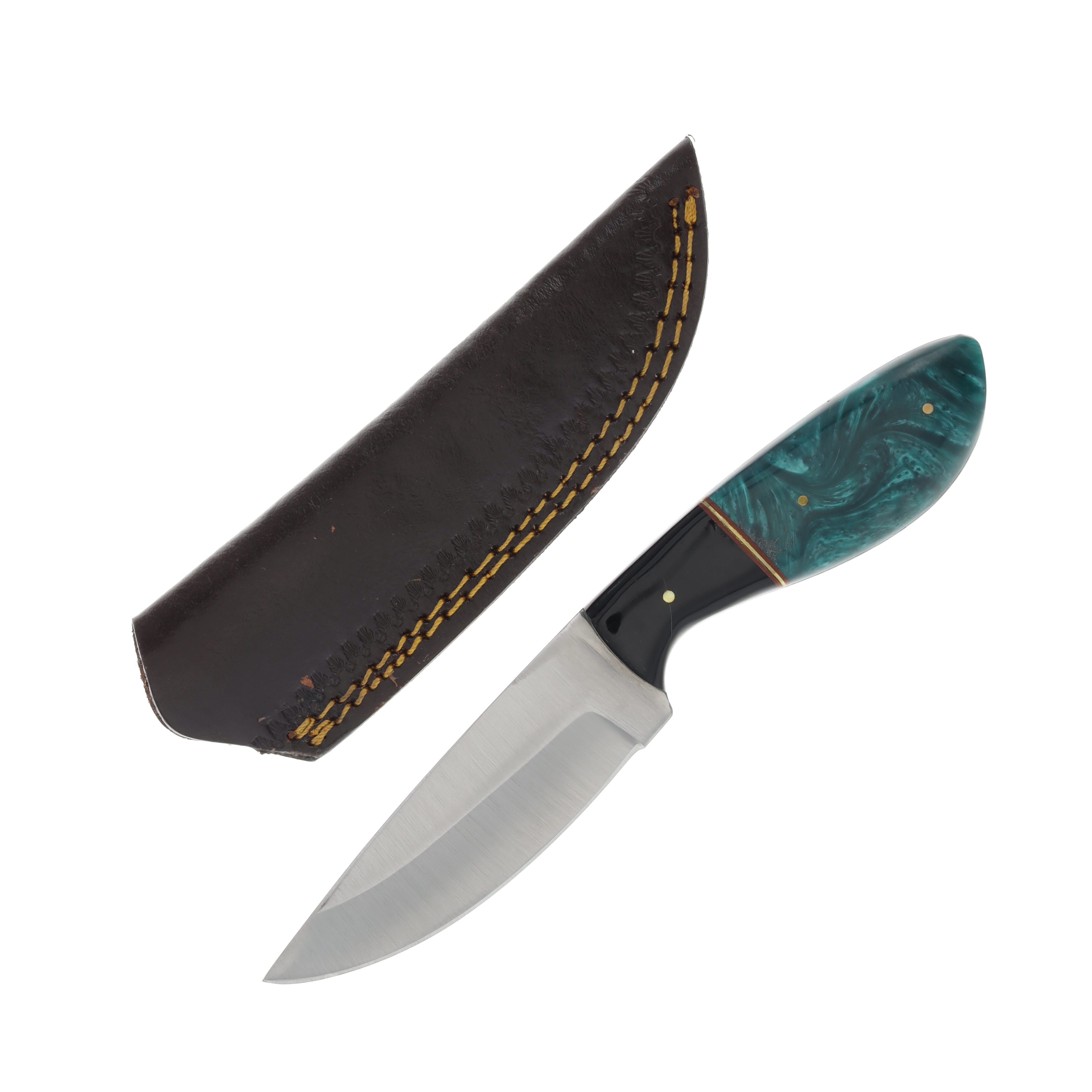 8.75 Inch Verdant River Hunter Fixed Blade Knife 203521 View 1