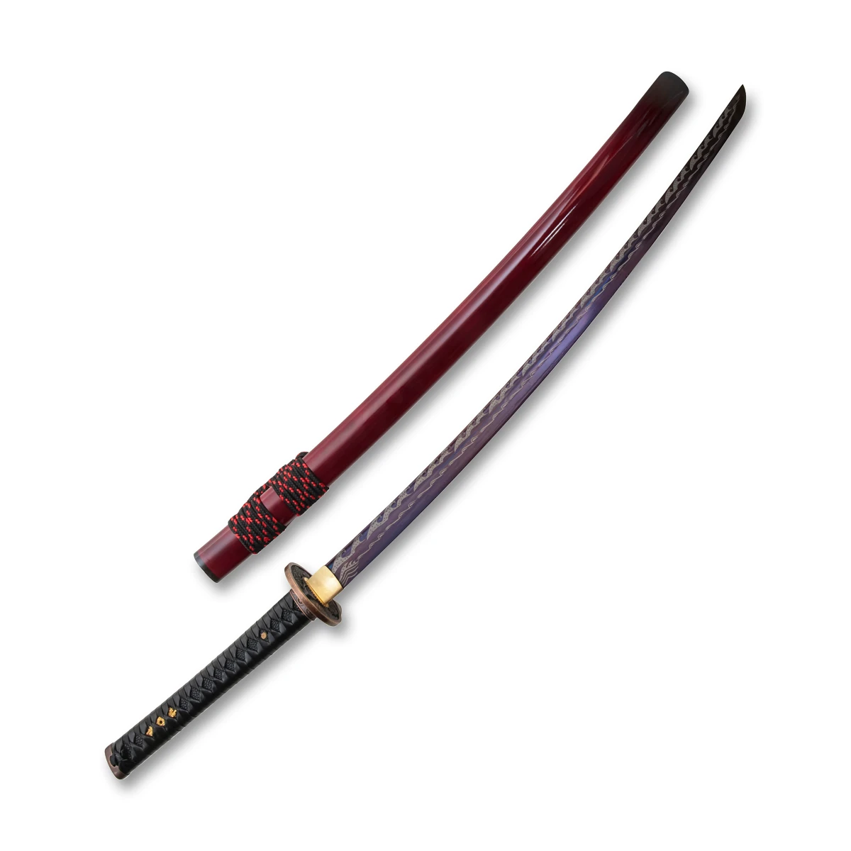 SZCO Supplies Bonsai Samurai Sword Cord Wrapped 28in Plain Blade 927048 View 3