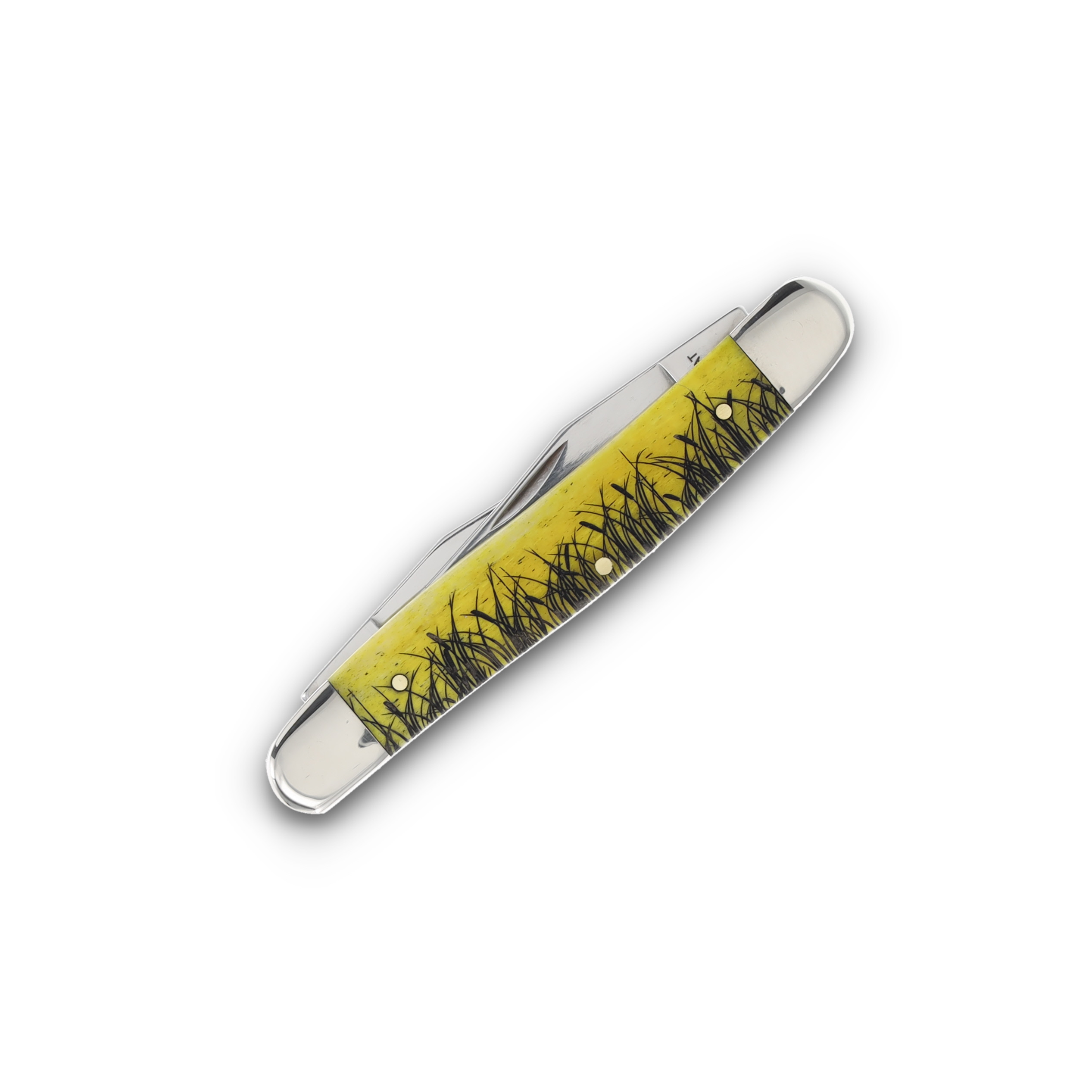 Case XX Yellow Bone Muskrat With Diamond Shield and Muskrat Artwork CA12521MRAT View 2