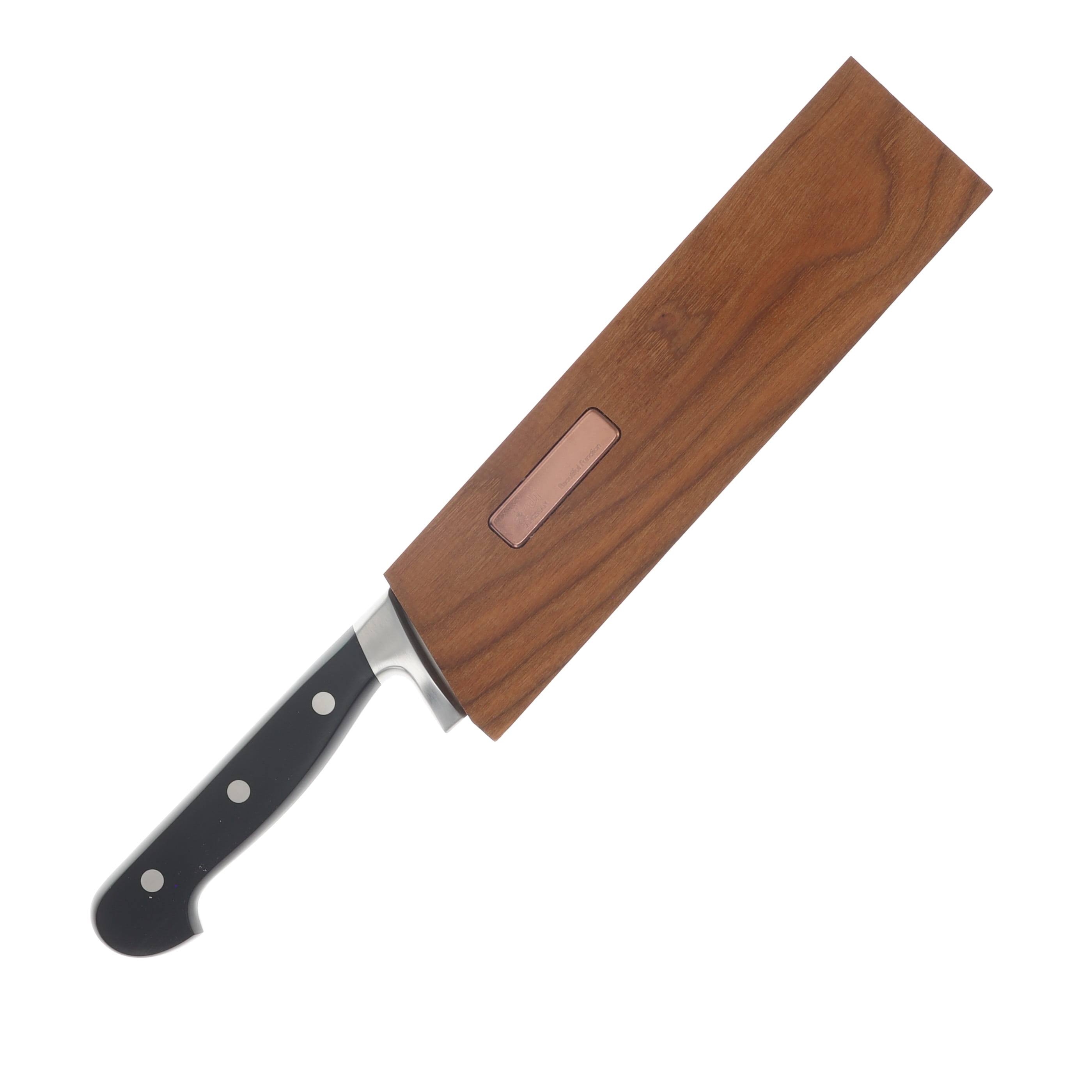 Cangshan TV2 Series 8" Chef's Knife Forged 14C28N  Steel With Sheath Black Handle 1022735 View 3