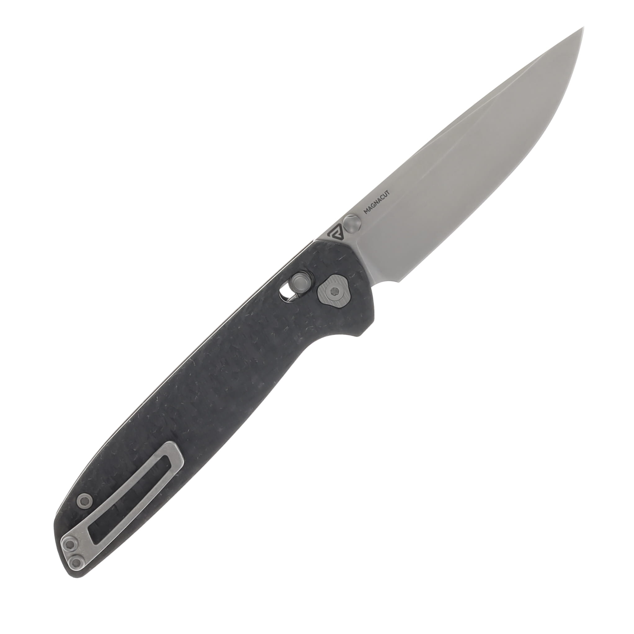 Tactile Maverick Magnacut Blade Classic Carbon Fiber Handle 20-MV-MC01-CFBL View 2