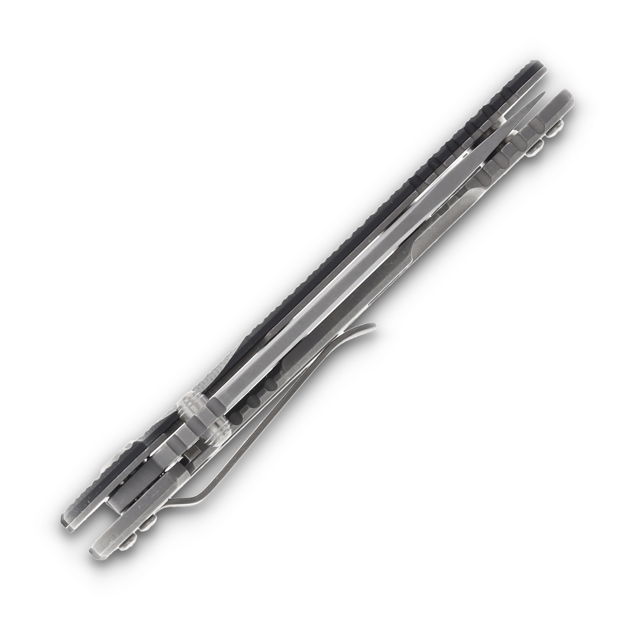 Hinderer XM-18 Skinny Slicer 3.5 Inch Plain Working Finish Drop Point KXM35SKSLTWWFBK View 8