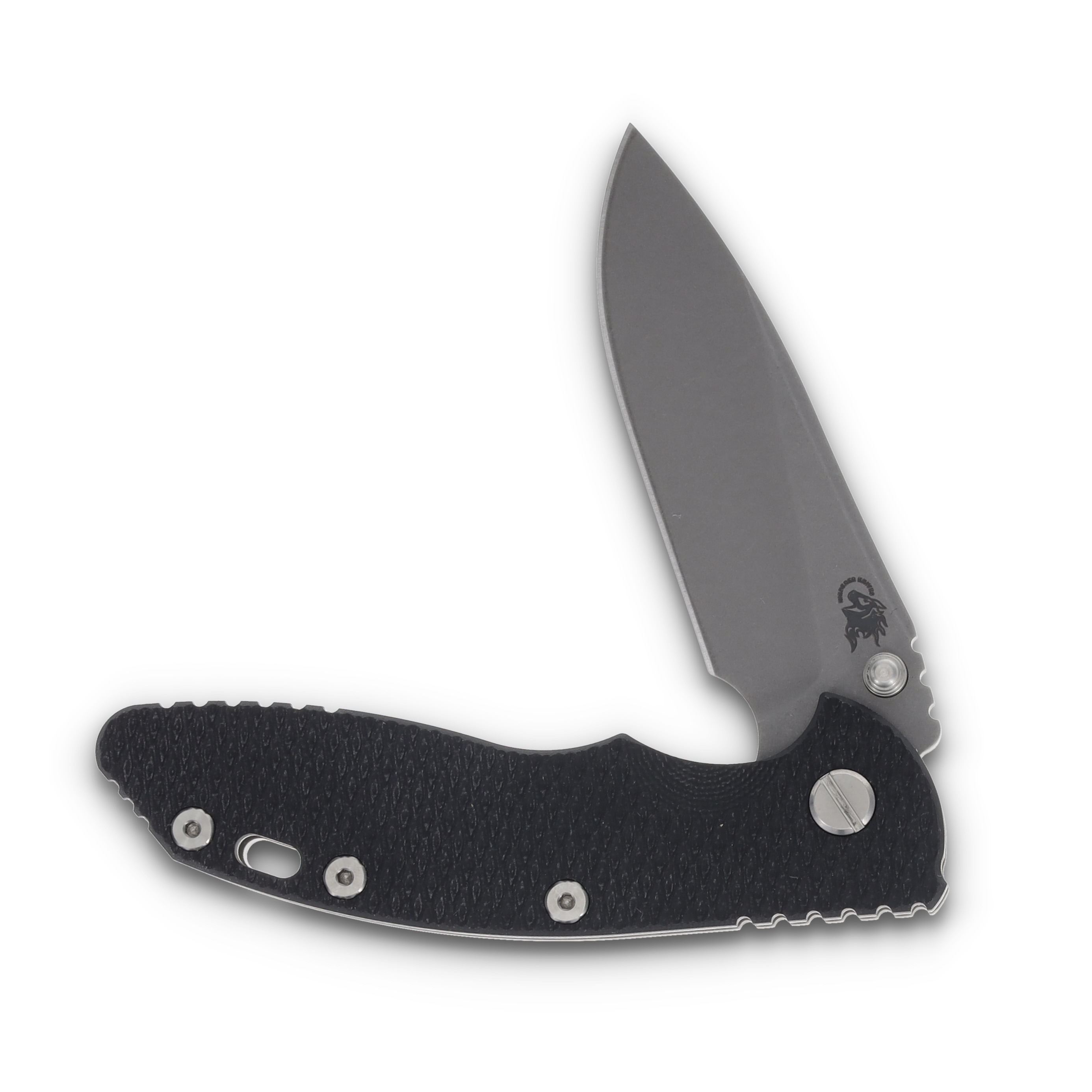 Hinderer XM-18 Skinny Slicer 3.5 Inch Plain Working Finish Drop Point KXM35SKSLTWWFBK View 4