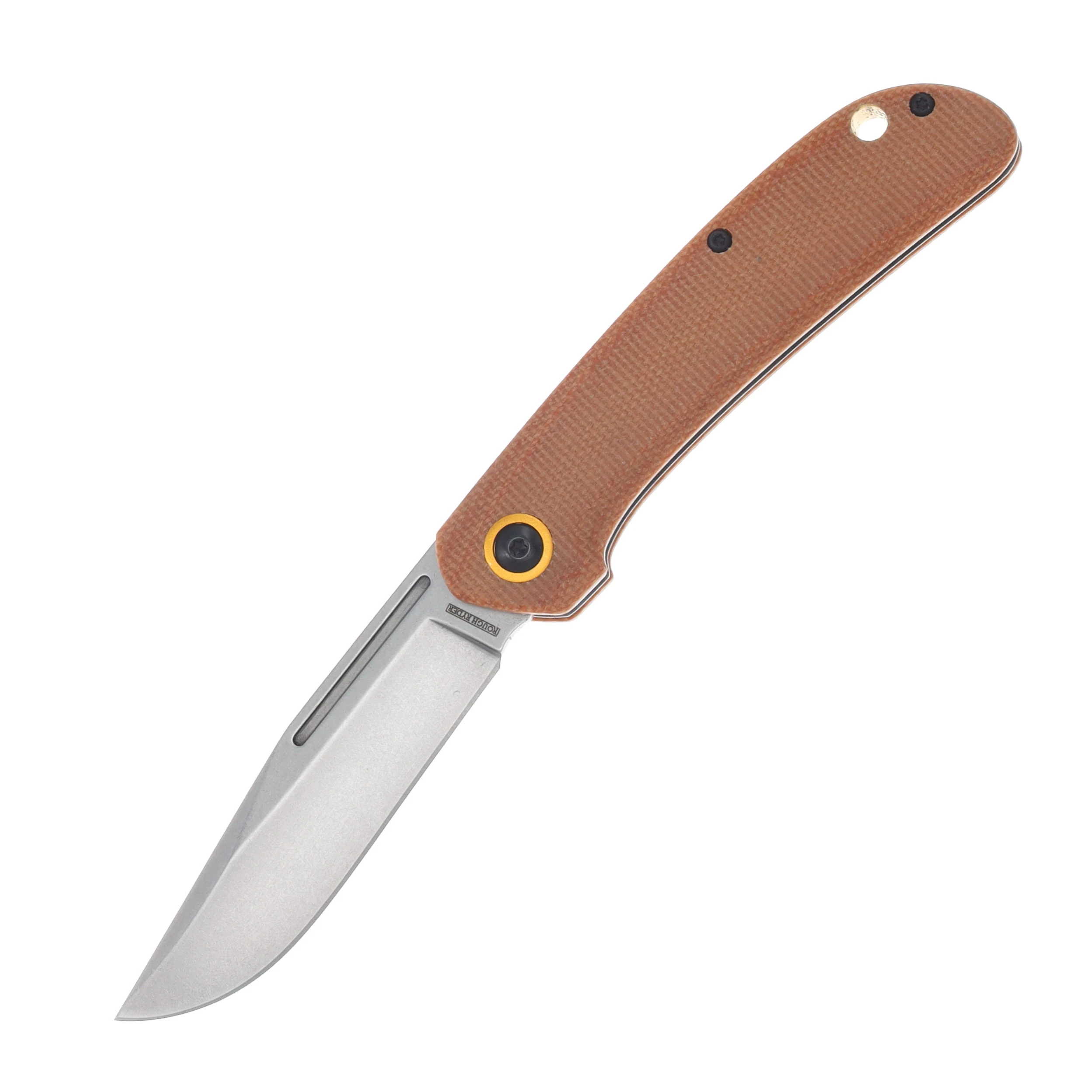 Rough Ryder Brown Micarta Slip Joint Folder RR2640 View 1