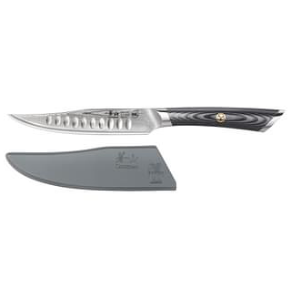 Cangshan Naka Series Steak Knife 5 Inch Plain Damascus Steak 503121 View 1