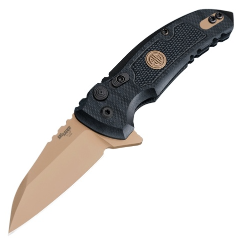 HOGUE SIG X1-Microflip Emperor Scorpion 2.75in Plain FDE Wharncliffe HG16160 View 1
