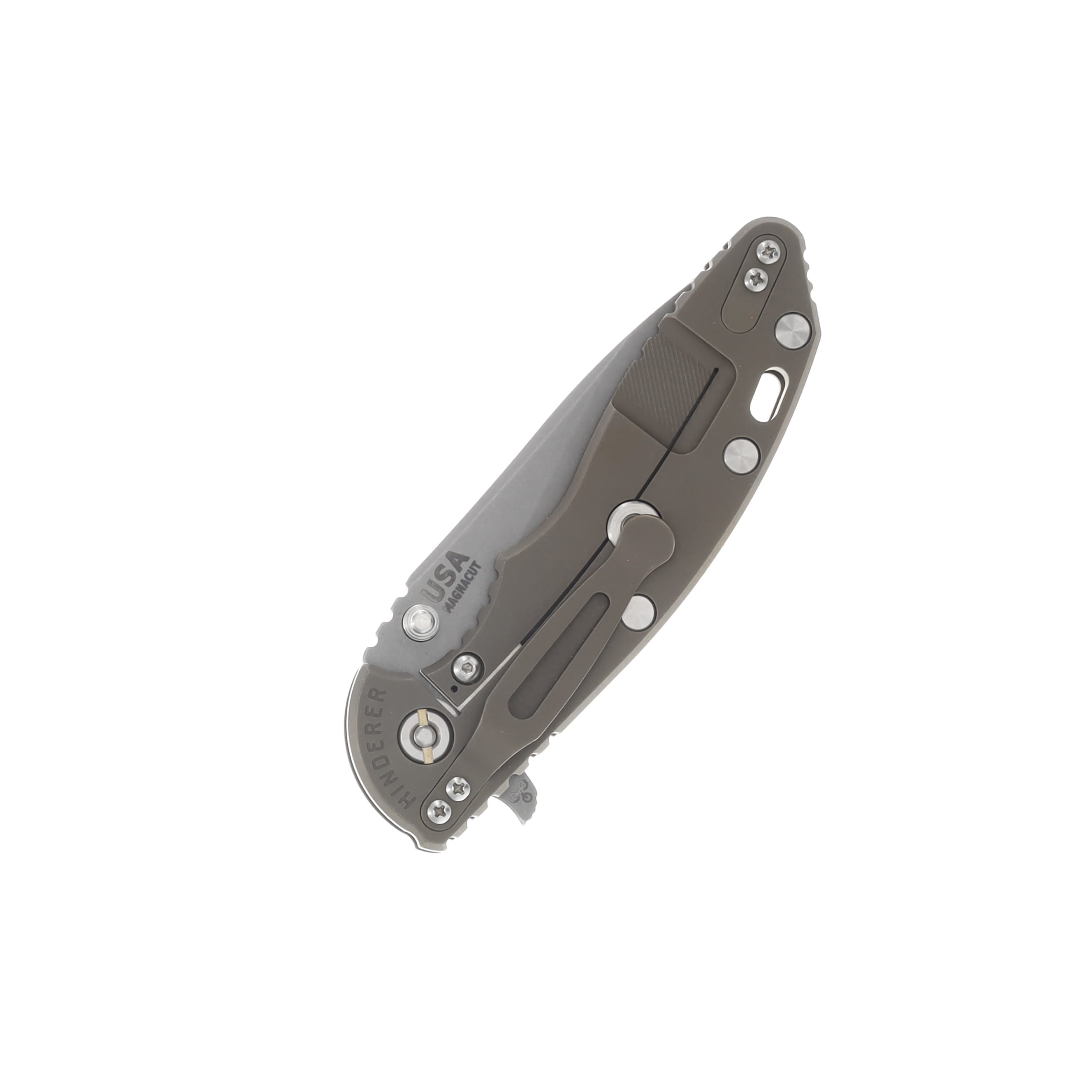 Hinderer XM-18 Skinny Slicer Translucent Green 3.5in Plain Working Drop Point KXM35SKSLTWSWTG View 2