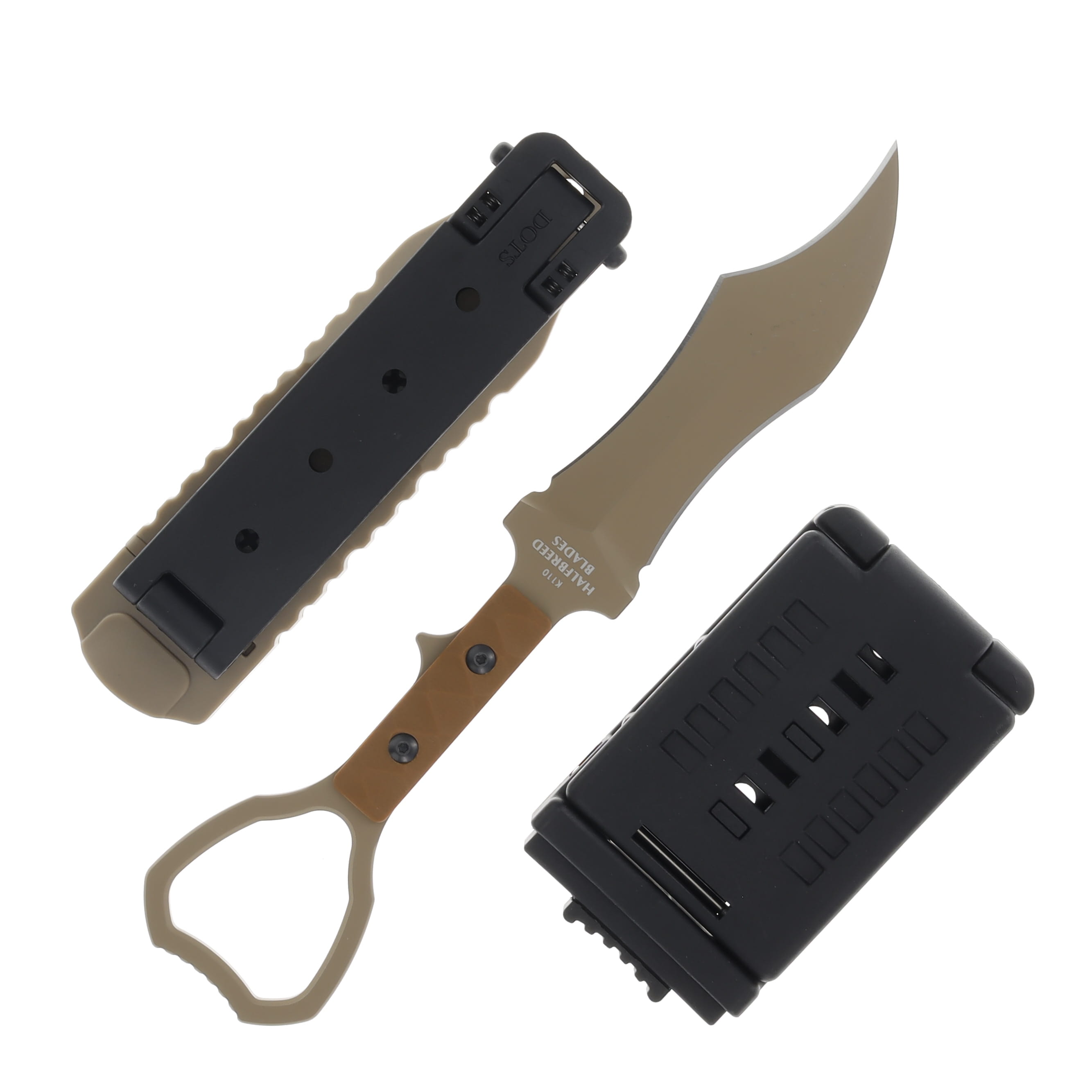 Halfbreed Compact Clearance Knife Gen 2 Fixed Blade Knife Tuhon Raptor/Dark Earth CCK03DEKG2 View 2