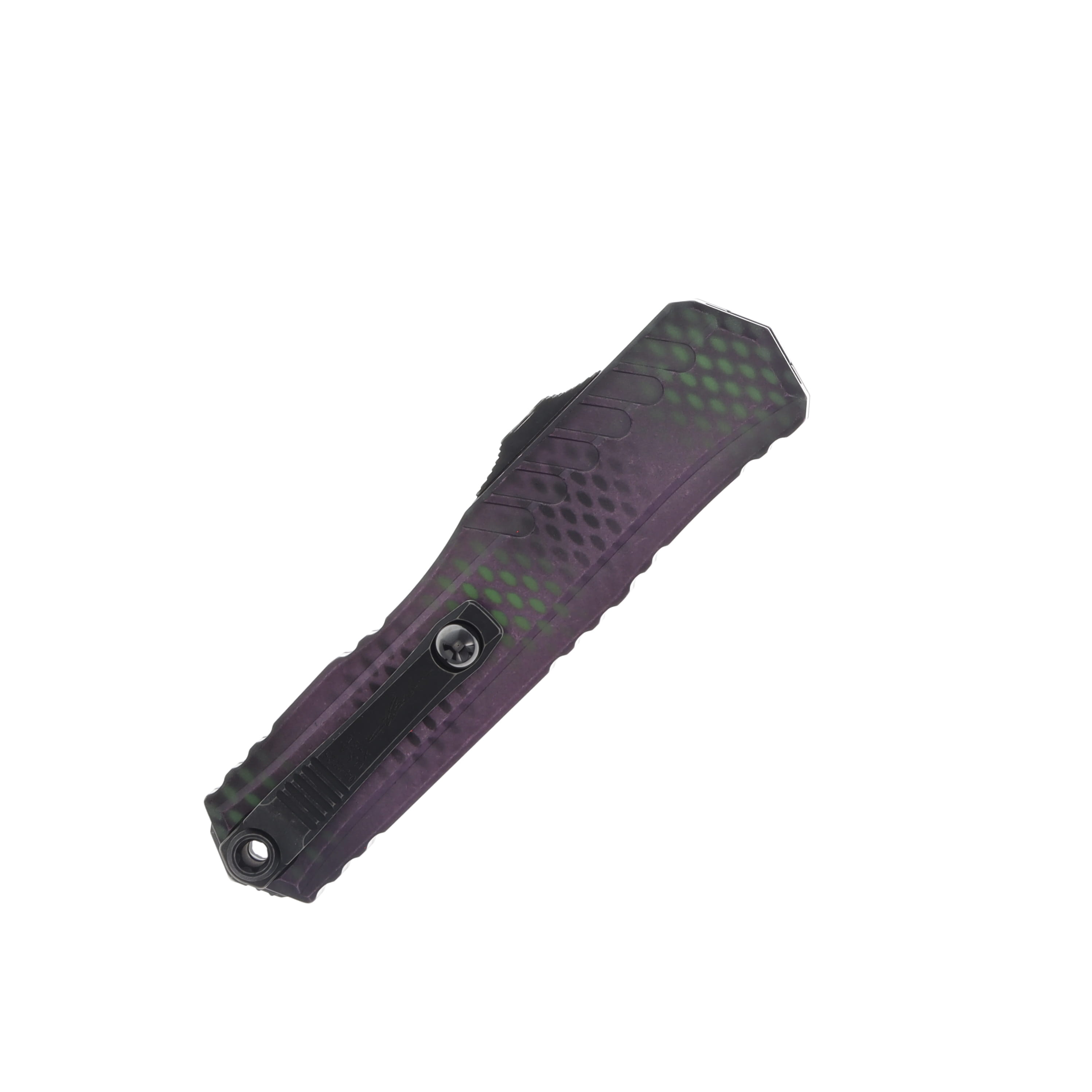 Microtech Cypher II D/E Signature Series Purple X-51 Standard AUMT12421PUX51S View 2