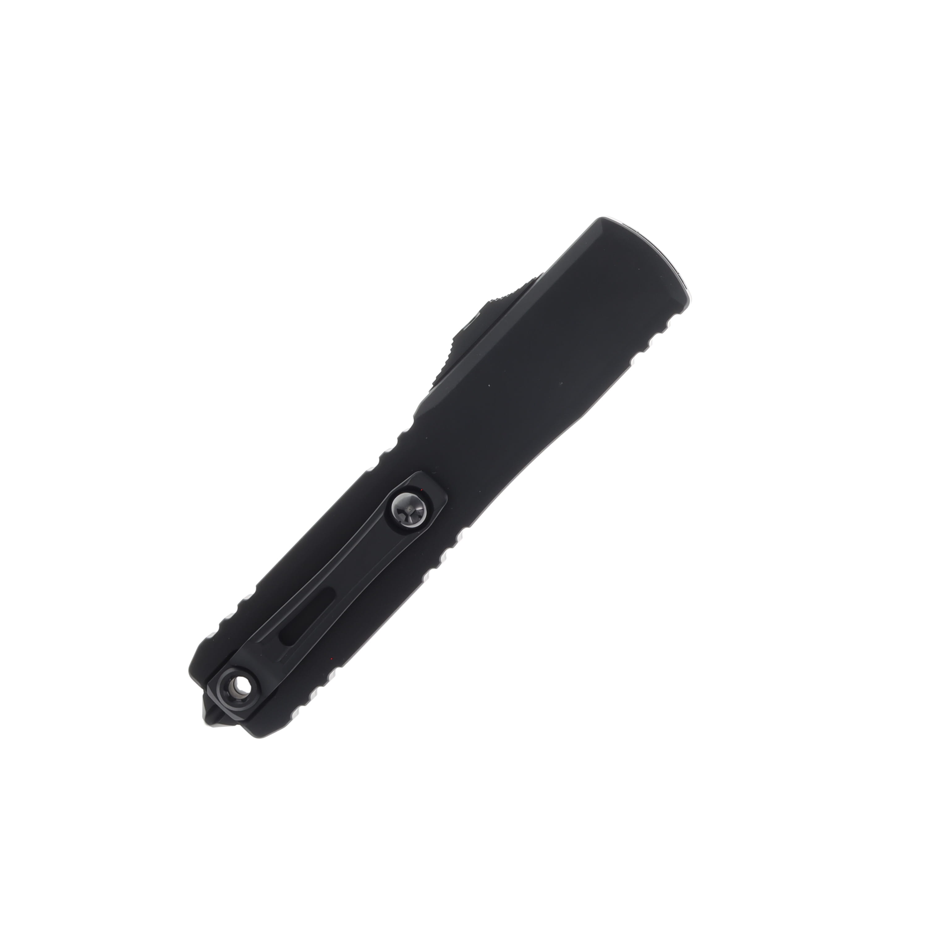 Microtech Ultratech Gen III ZBP D/E Black Partial Serrated Tactical Black AUMT11222T View 2