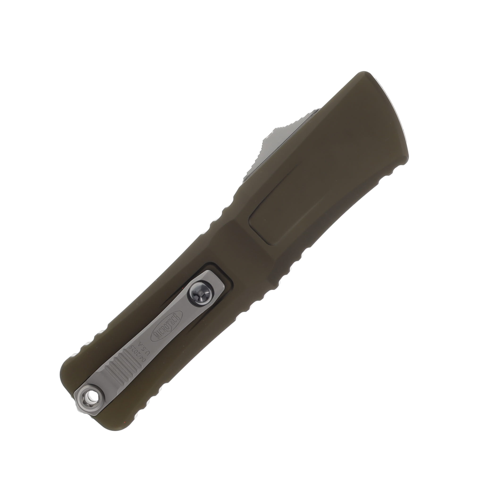 Microtech Combat Troodon T/E Gen III OD Green Partially Serrated AUMT114411OD View 3
