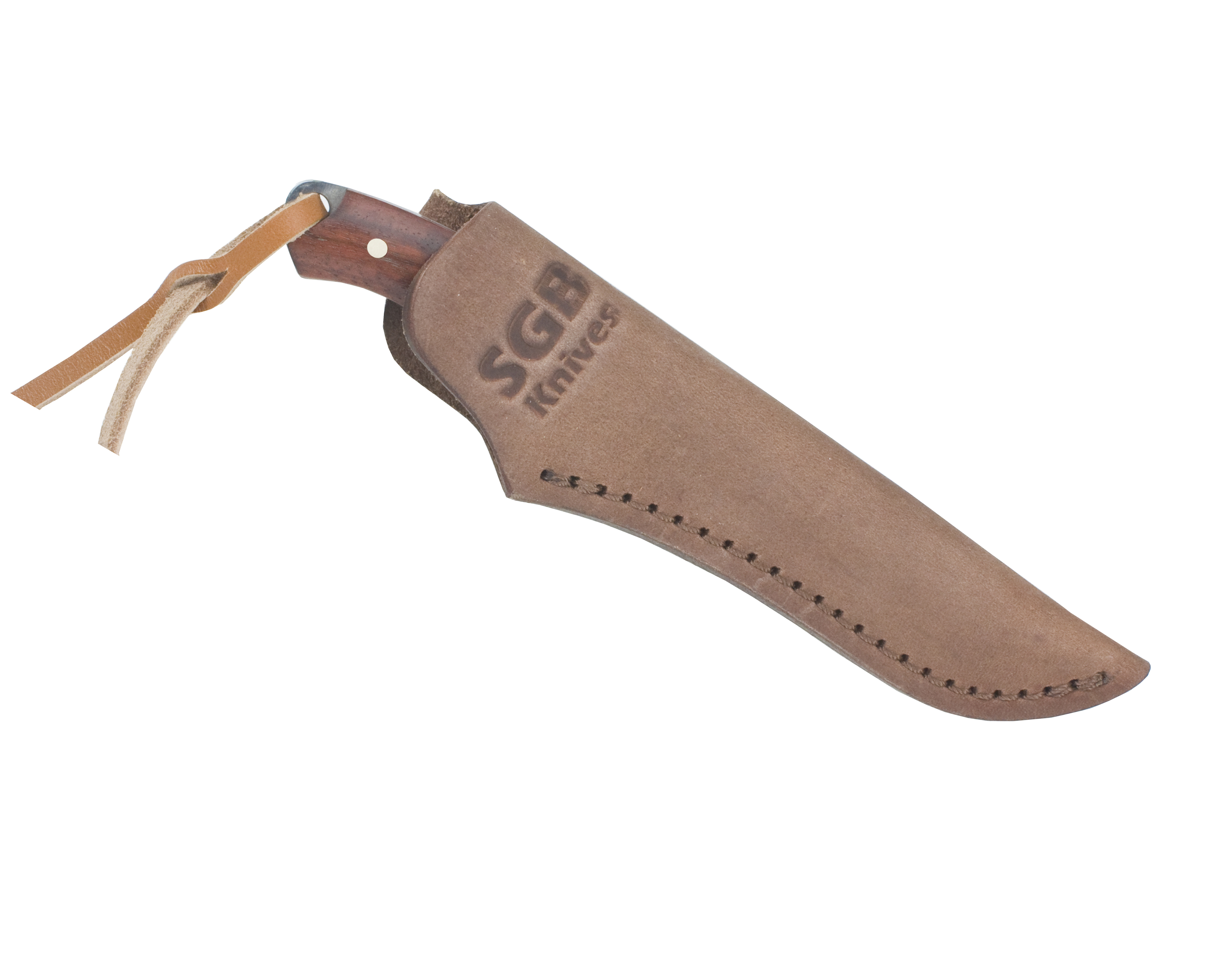 Puma SGB Caping Jacaranda Wood Fixed Blade Knife 2.5in Plain Drop Point PKC6580010W View 2