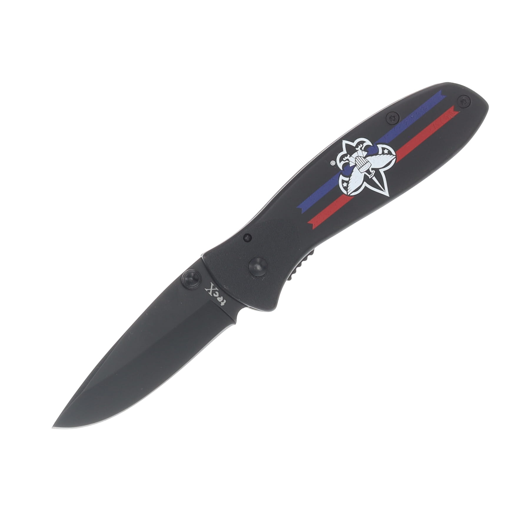 Tec-X TAGS-L Scouting America Logo Folding Knife CA18142 View 2