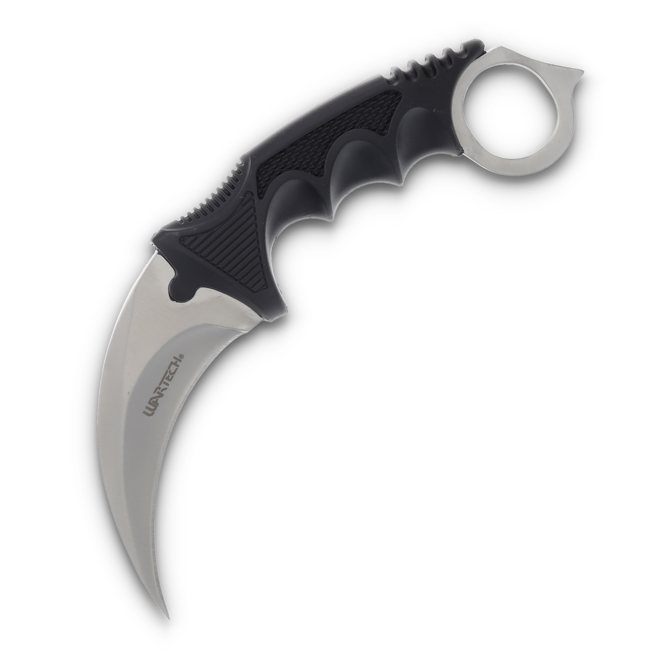 WarTech Karambit Neck Knife Chrome NTYC9115CH View 3
