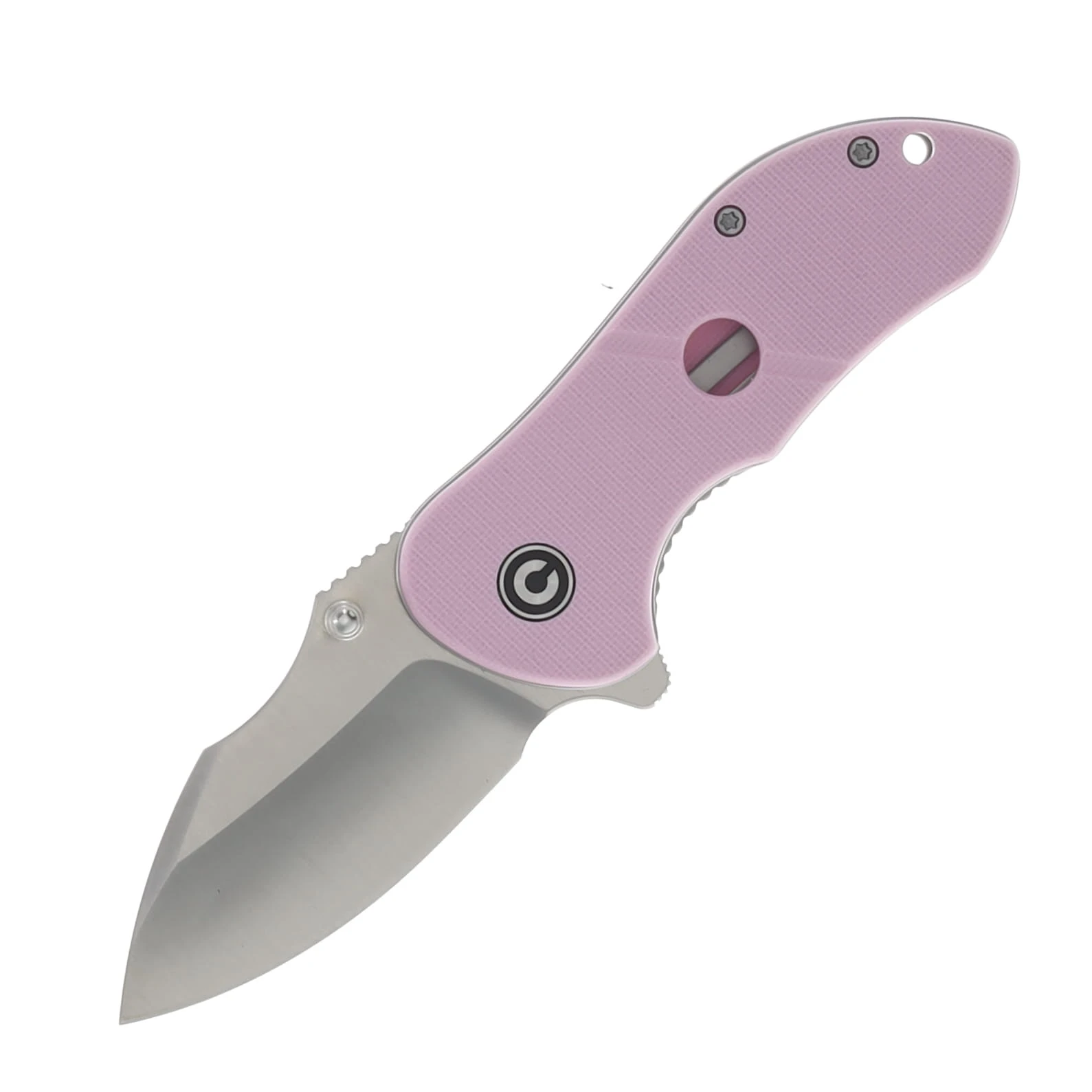 CIVIVI Gordo Powder Pink G-10 Handle Satin Finished D2 Blade C22018C-4 View 1