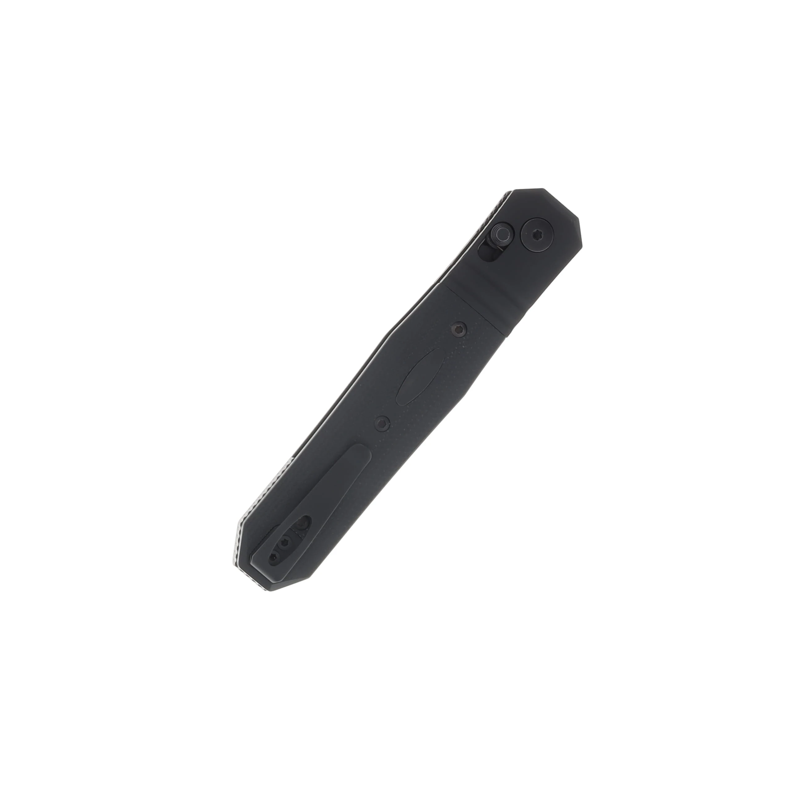 CRKT Redemption Folding Knife 4.06in Plain Black Cerakote Spear Point CRK560KKP View 4