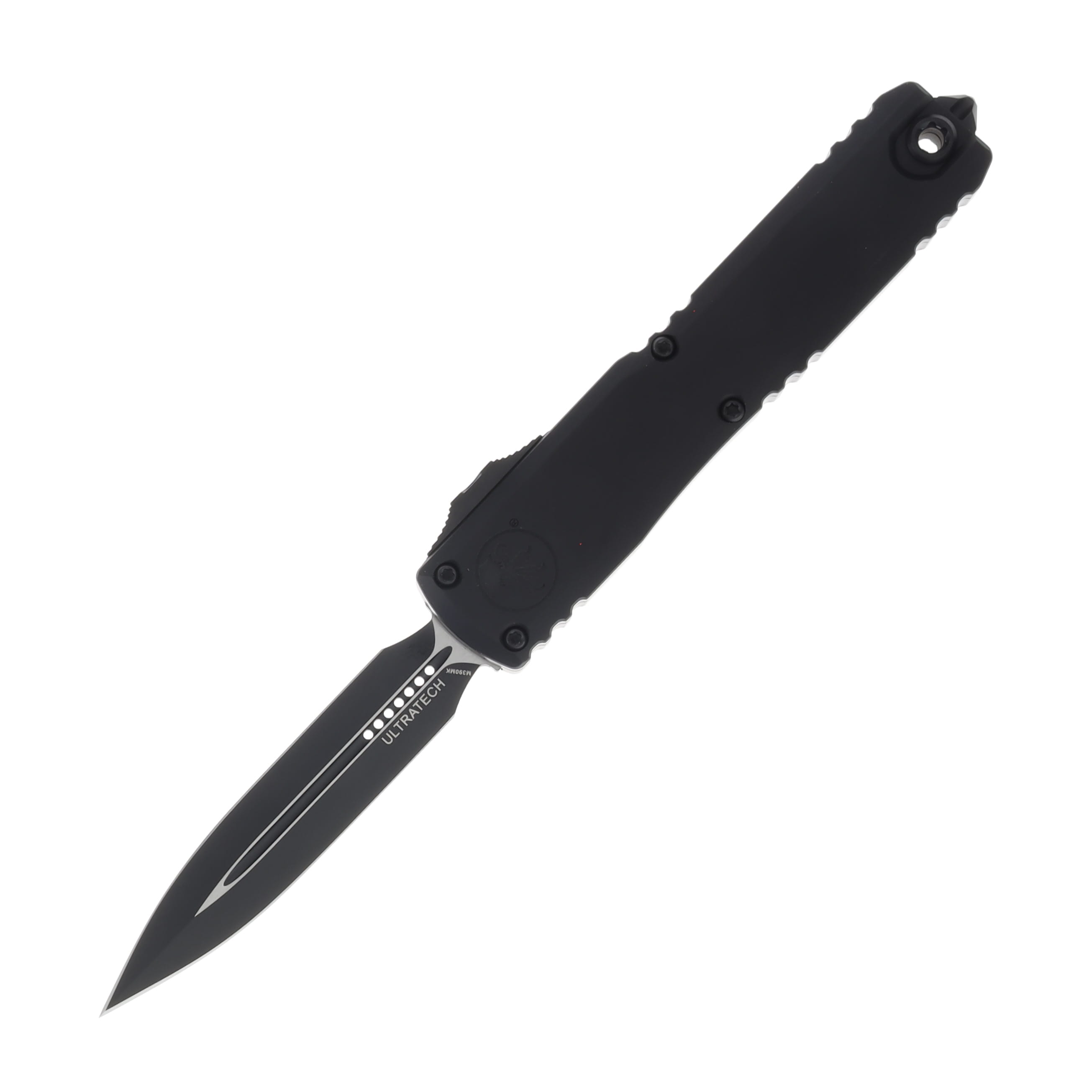 Microtech Ultratech Gen III ZBP OTF Automatic Knife Black Tactical Standard AUMT11221T View 1