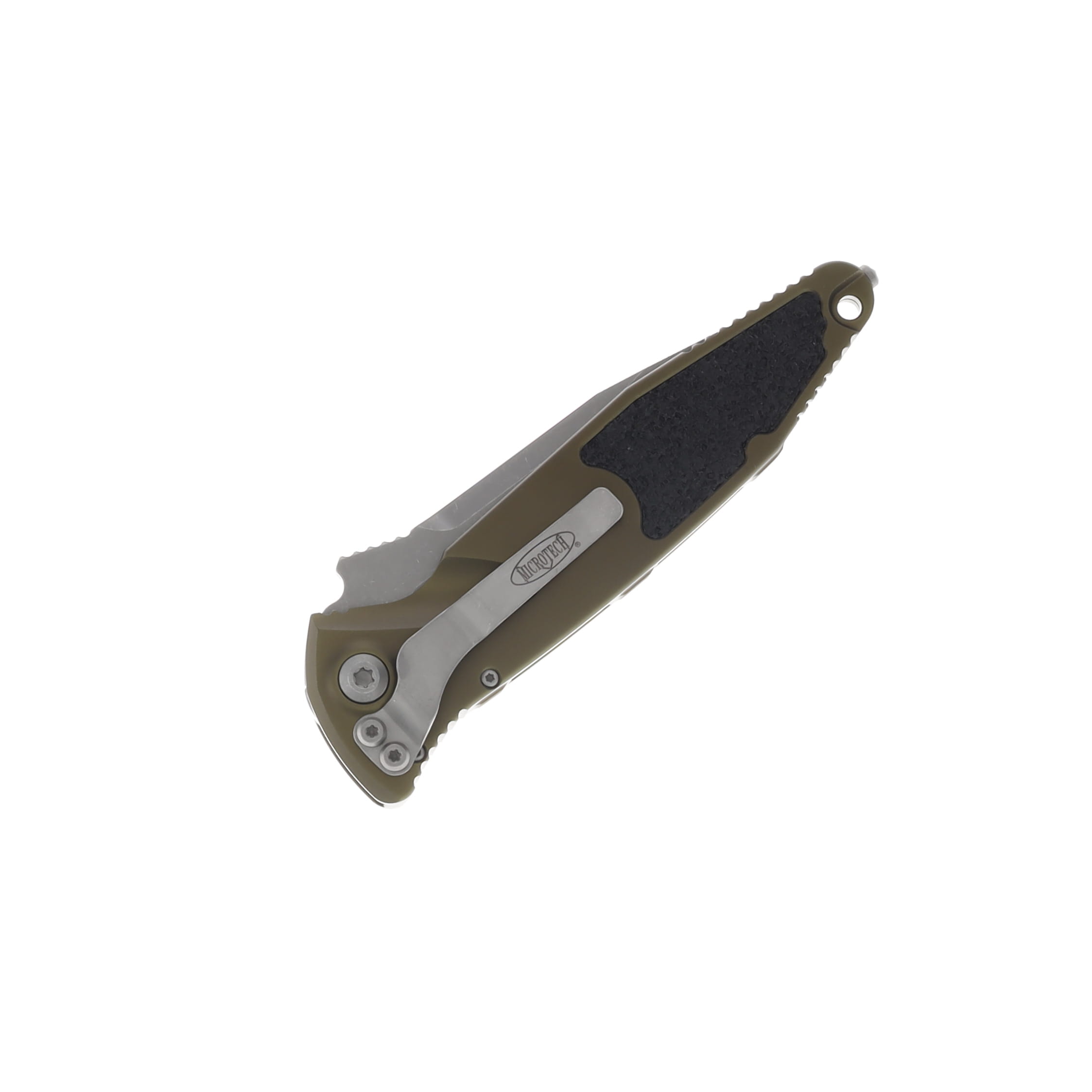 Microtech SOCOM Elite Automatic Knife Apocalyptic/OD Green AUMT160A10APOD View 2