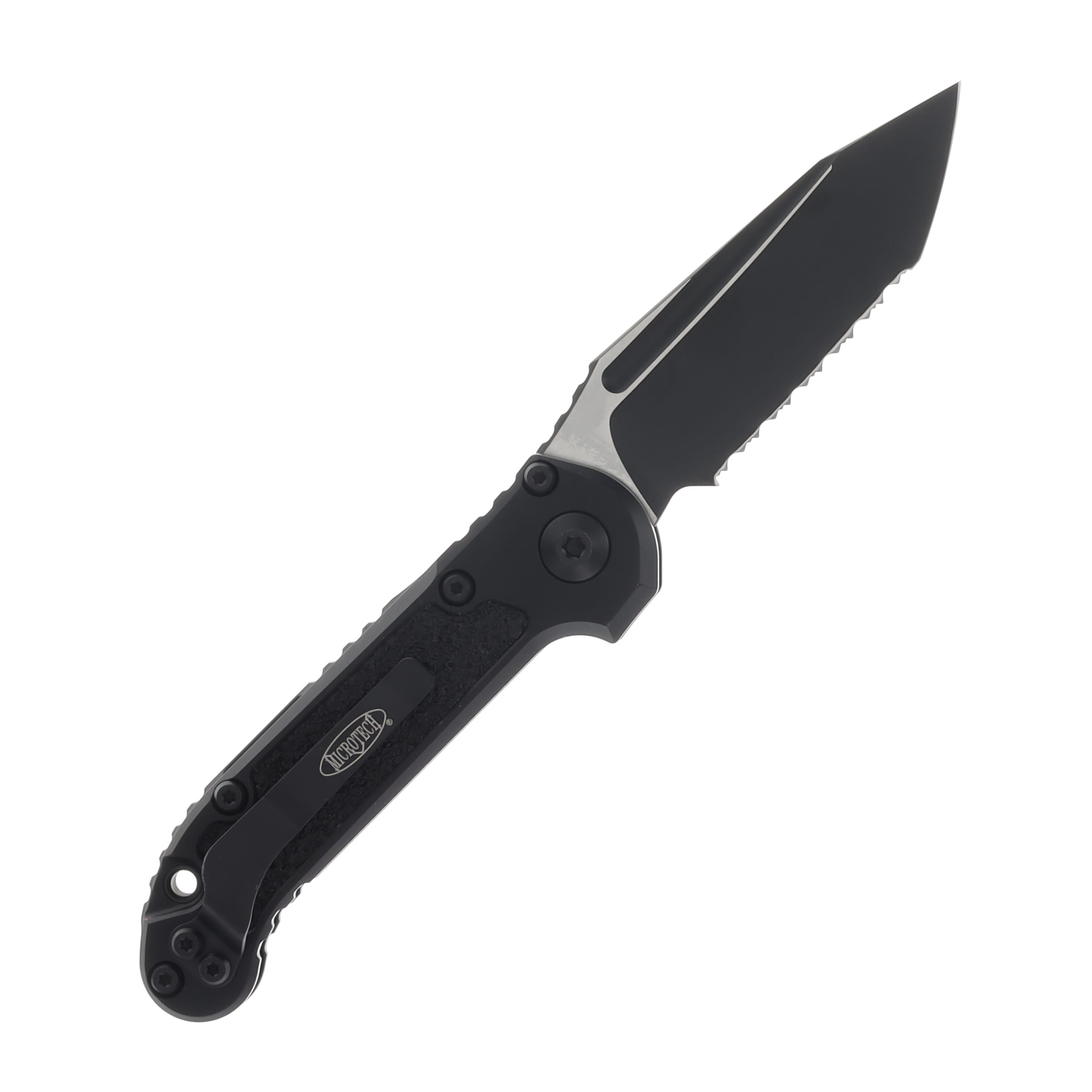 Microtech L.U.D.T. T/E Gen III Tactical Full Serrated AUMT11363T View 2