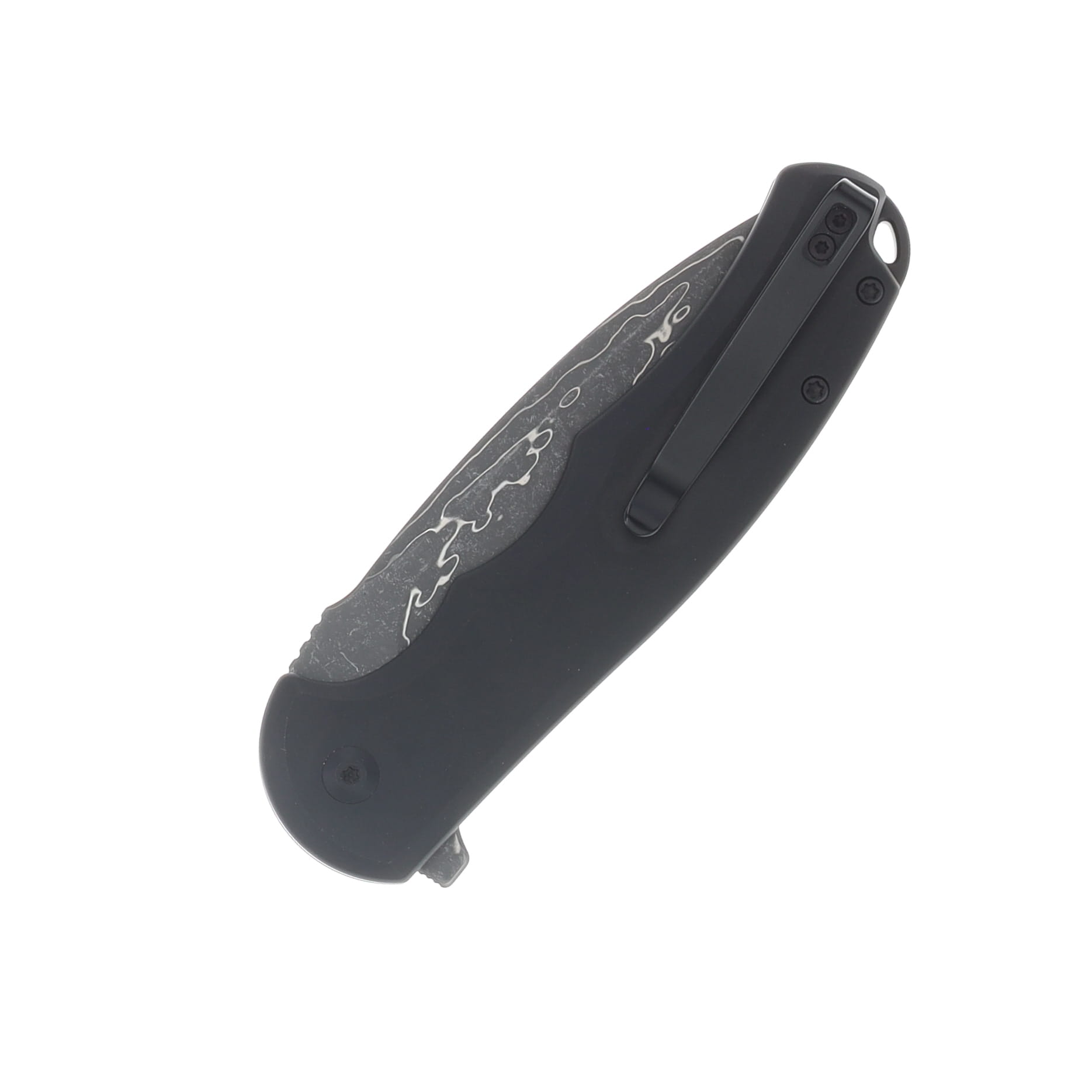 CIVIVI Praxis Folding Knife 3.75 Inch Plain Black Drop Point C18026E-DS1 View 4