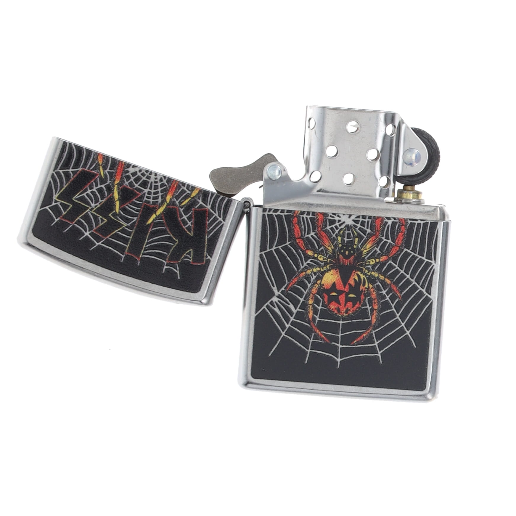 Zippo Kiss Spider Street Chrome ZP46739 View 3