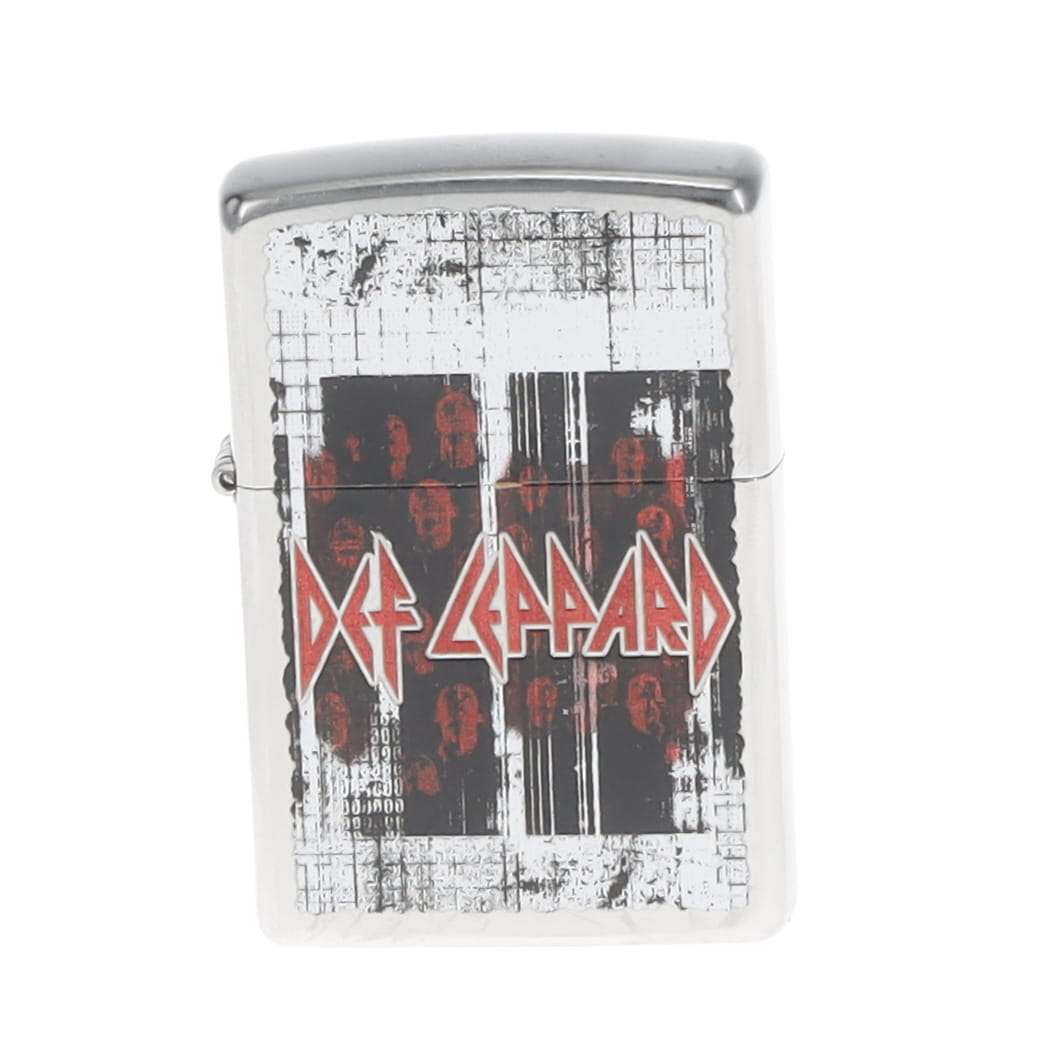 Zippo Lighter Def Leppard Design Street Chrome ZP46742 View 1