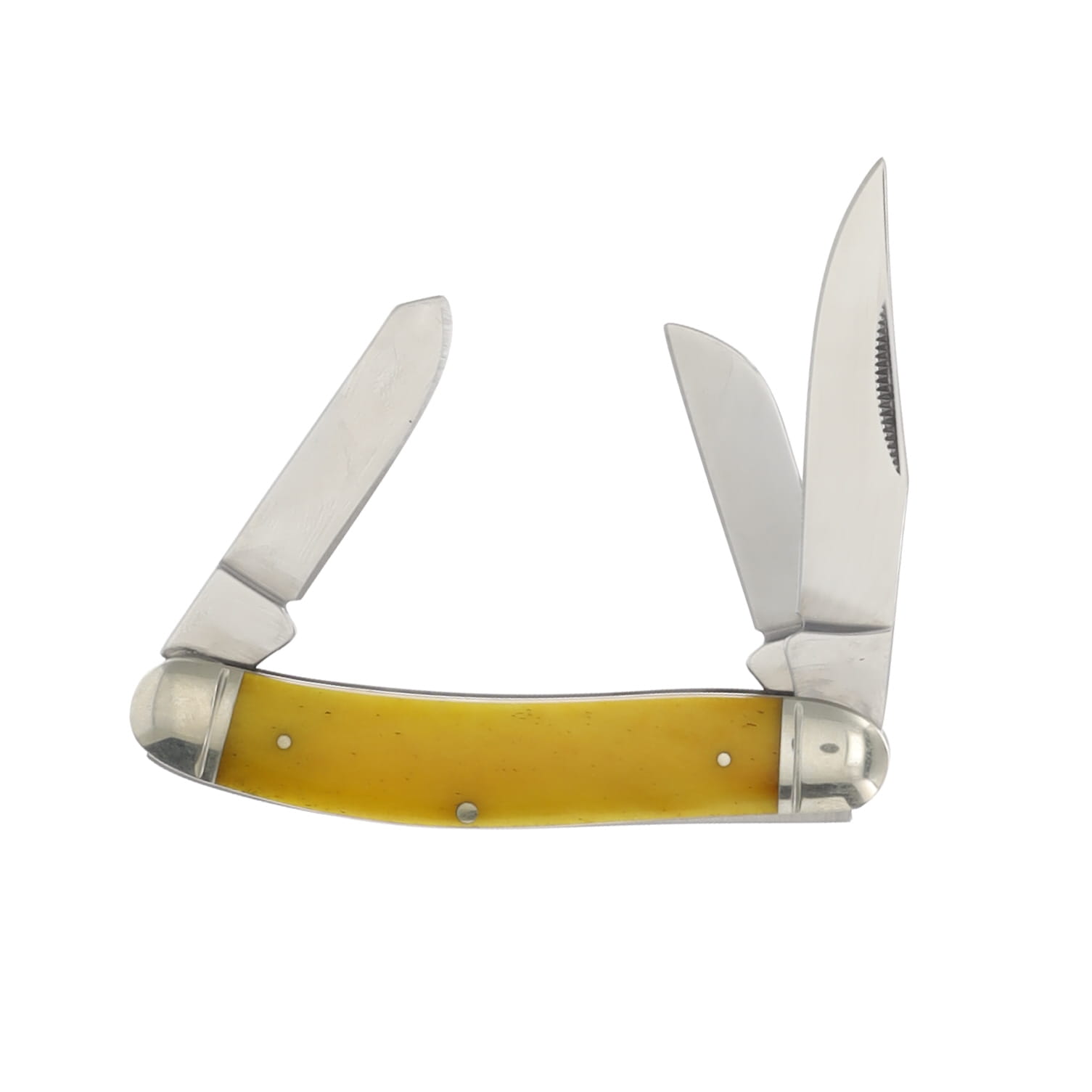 Cold Steel Gentleman's Stockman Yellow Bone "Seconds" CSFLGSTKMYX View 2