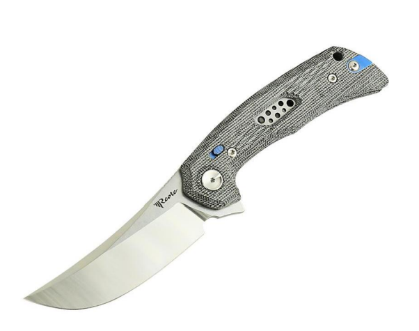 REATE PL-7 Folding Knife 3.5 Inch Plain Belt Satin Drop Point REPL7-3 View 1