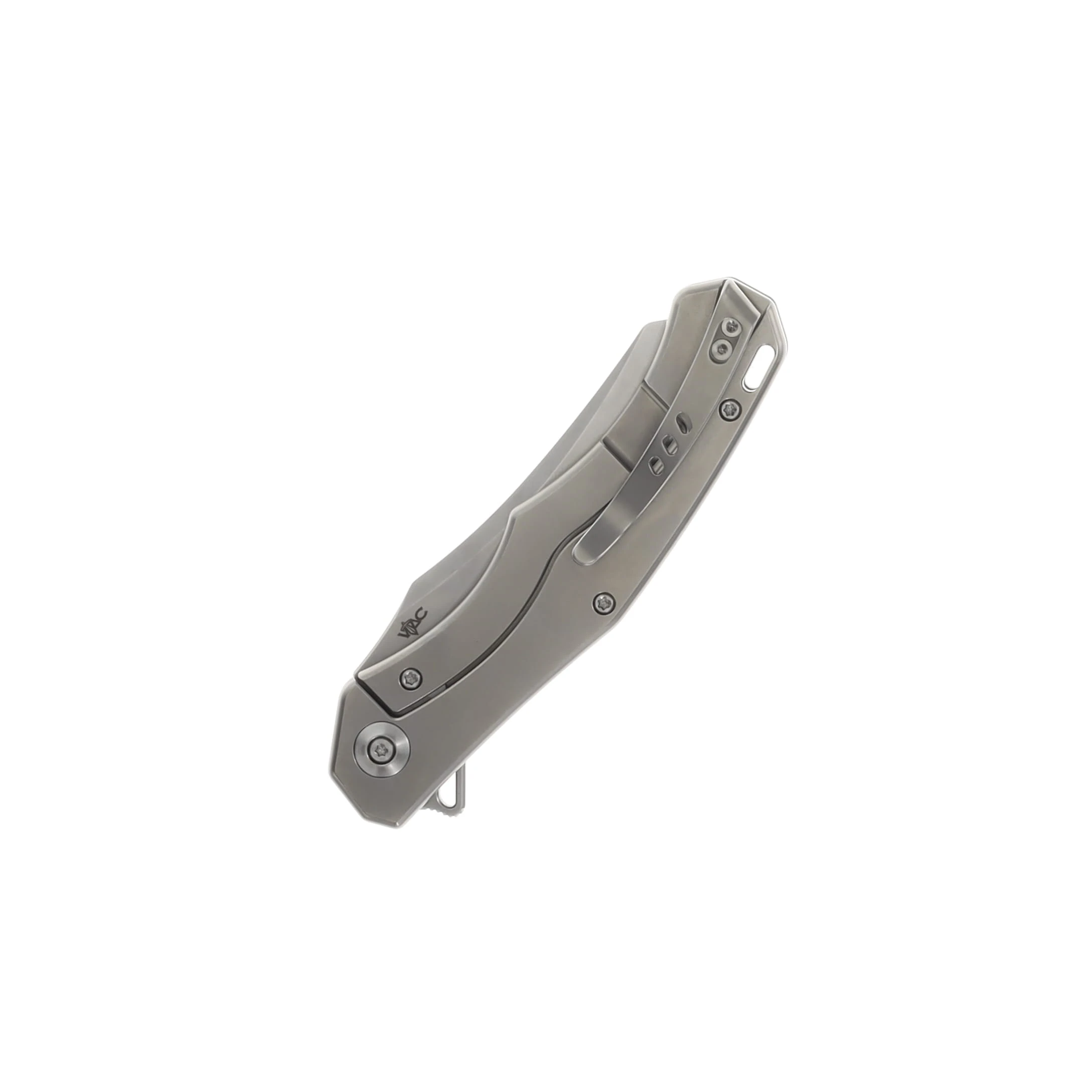 WE Knife Co RekkeR Kyle Lamb 3.61 Inch Plain Bead Blast Reverse Tanto WE22010G-2 View 4