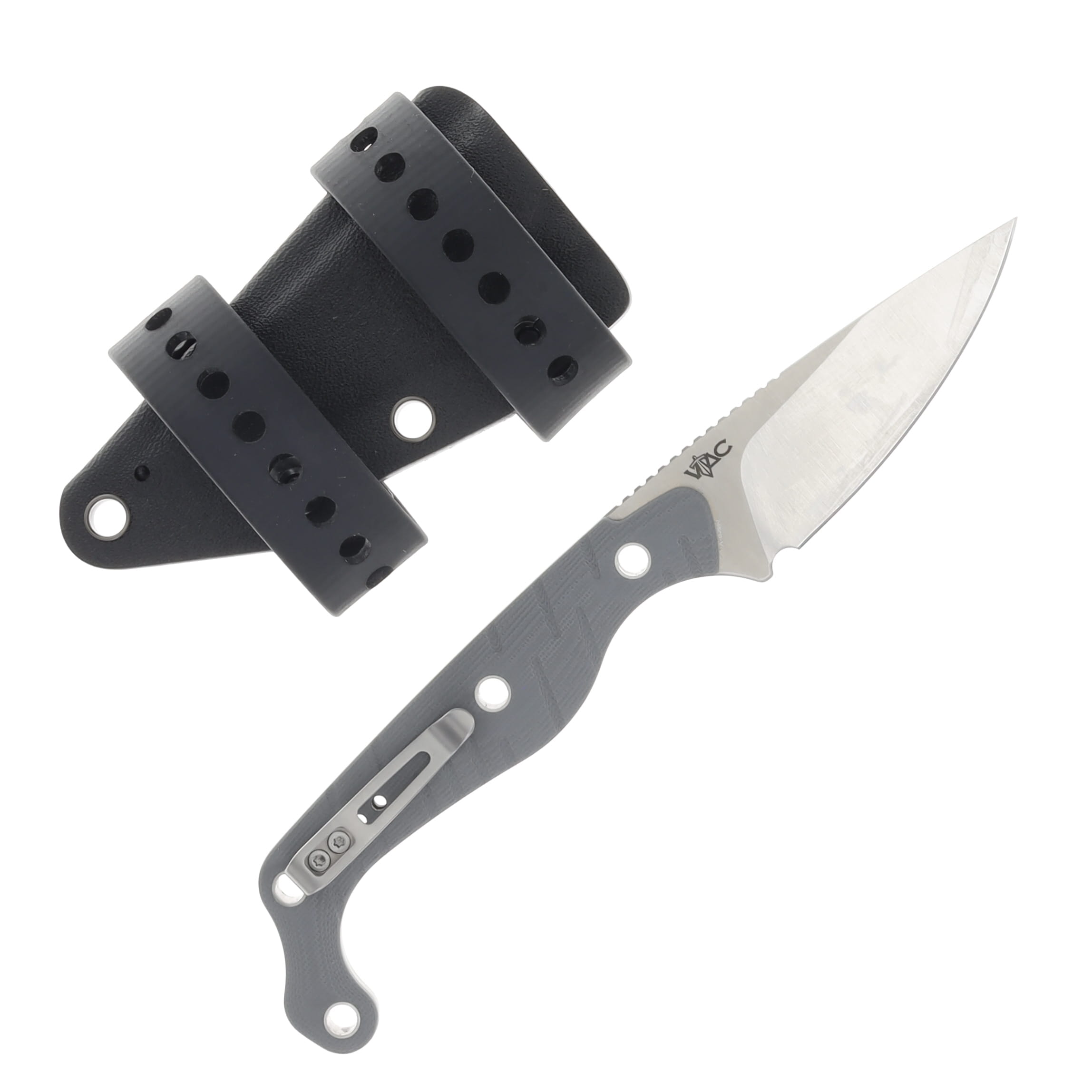 CIVIVI Sokn Kyle Lamb Design Gray G-10 Handle Satin Nitro V Blade C22027-2 View 2