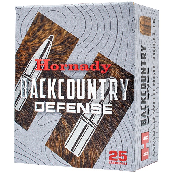 Hornady BackCountry Defense 25 Rounds Brass Centerfire 9mm Luger+P 138 Grain 90268 View 1