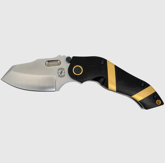 Sniper Bladeworks DMF Folding Knife Satin S35VN/Black G-10 DMFBLKSAT View 1