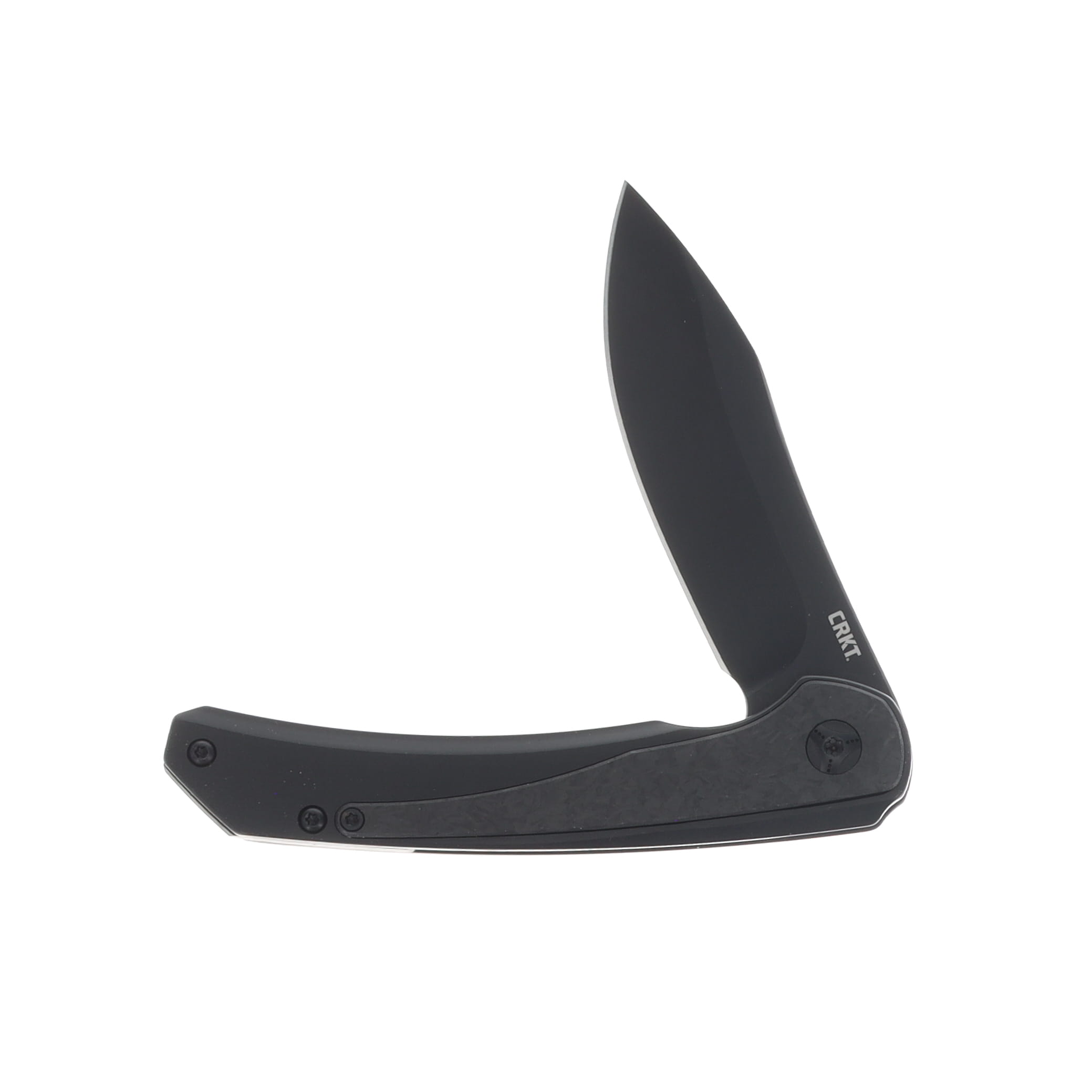 CRKT Padawan Folding Knife Black 14C28N/Carbon Fiber CR6070CF View 3