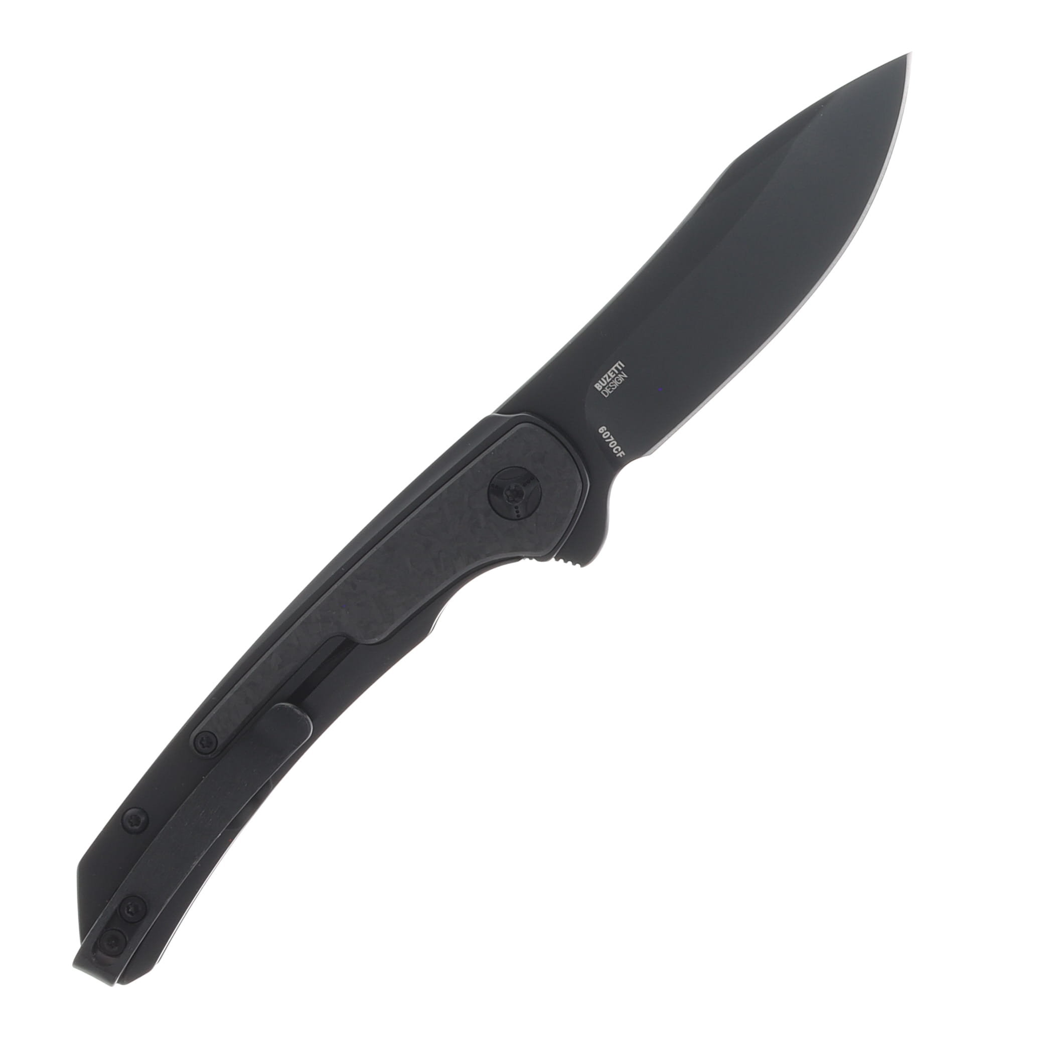 CRKT Padawan Folding Knife Black 14C28N/Carbon Fiber CR6070CF View 2