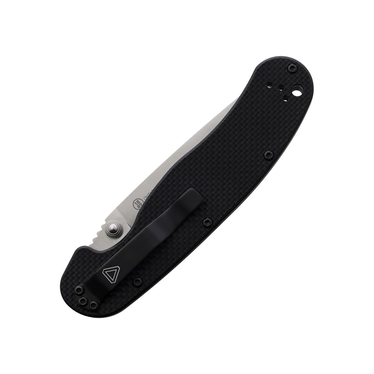 Ontario RAT 1.5 LinerLock 3.25Inch MagnaCut Satin Black G-10 ON8880 View 2