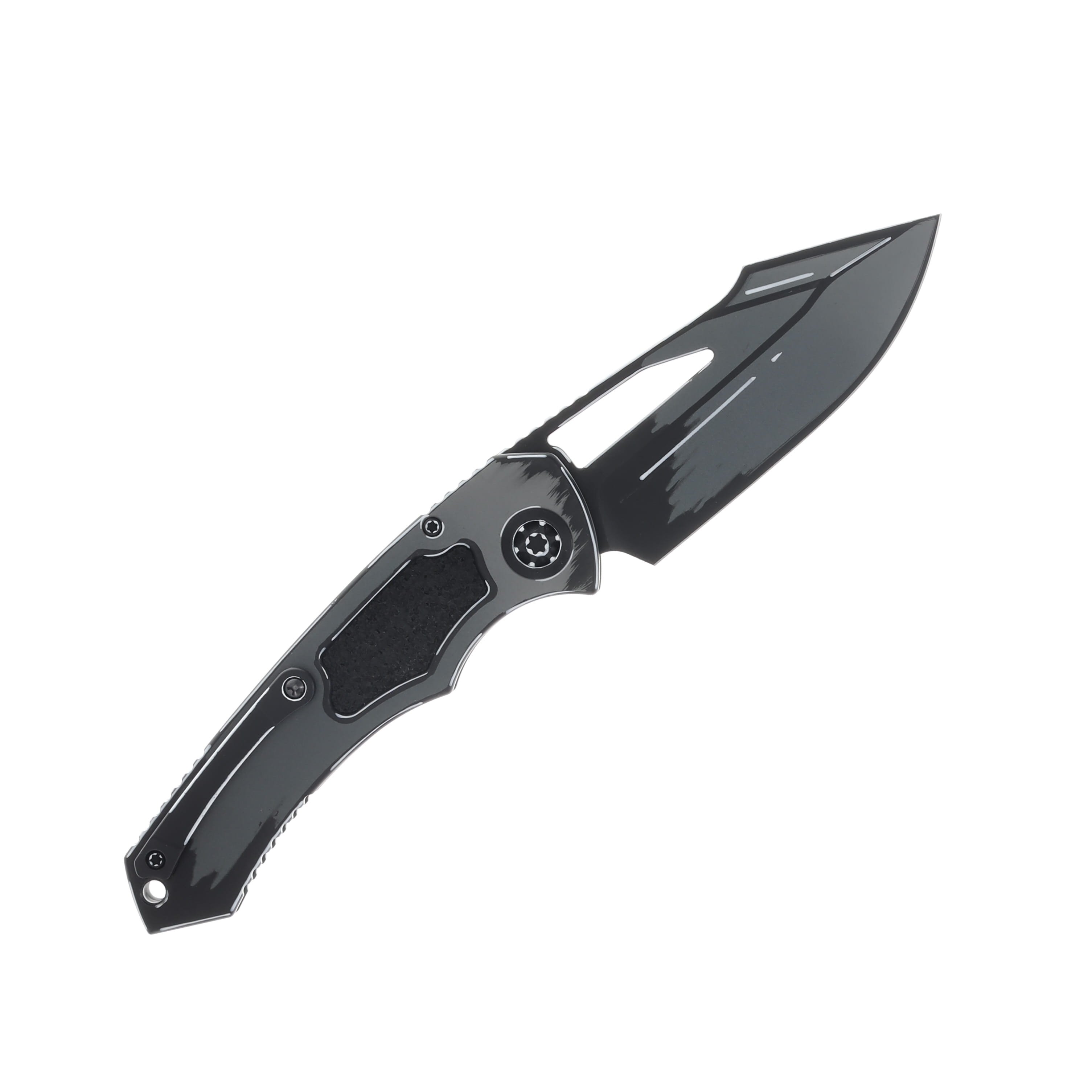 Heretic Pariah Manual SE Cel Shade Stealth Gray with Tritium Button H046-CS-GRY View 2