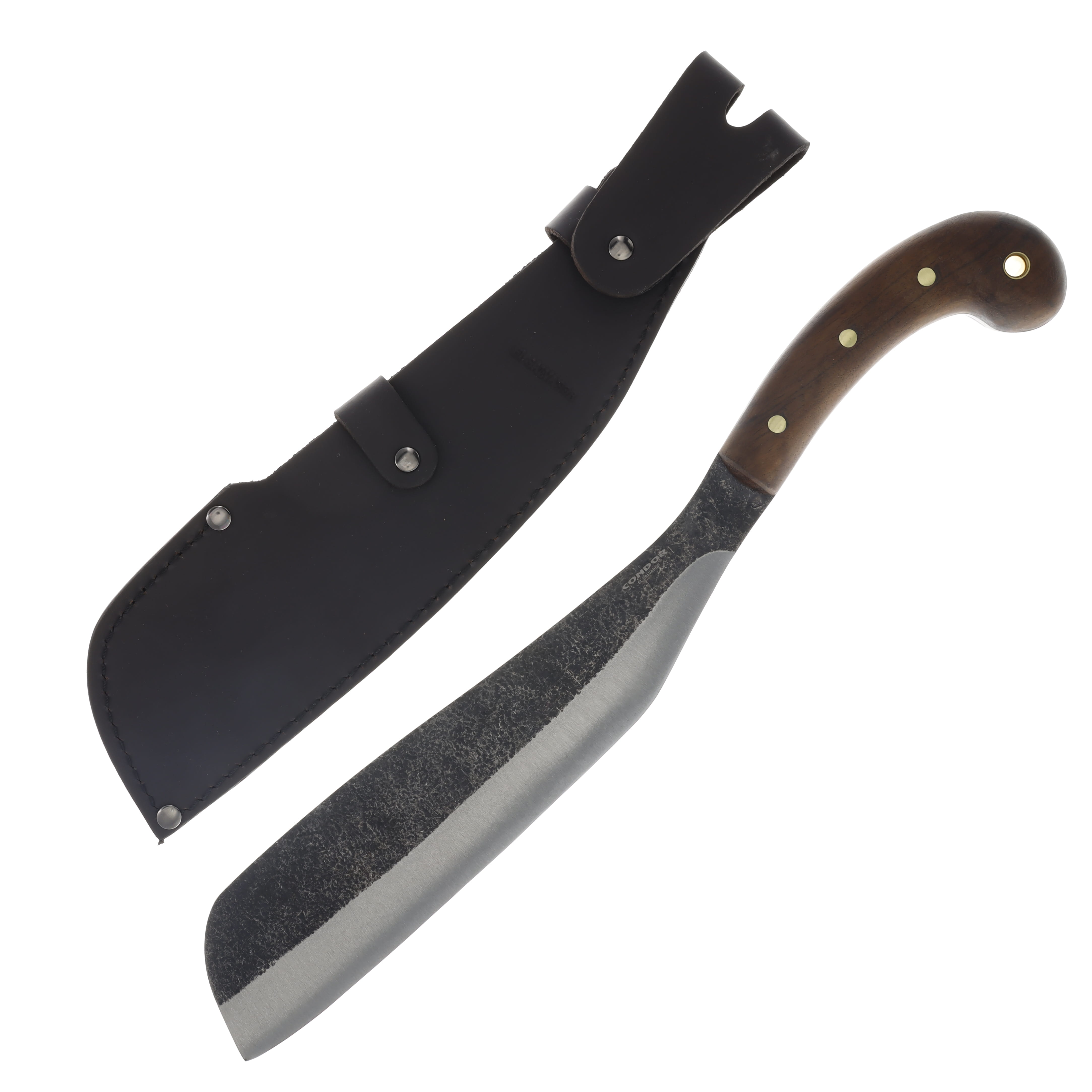 Condor Tool and Knife Village Parang Walnut 12in Plain Blade CTK60948 View 2