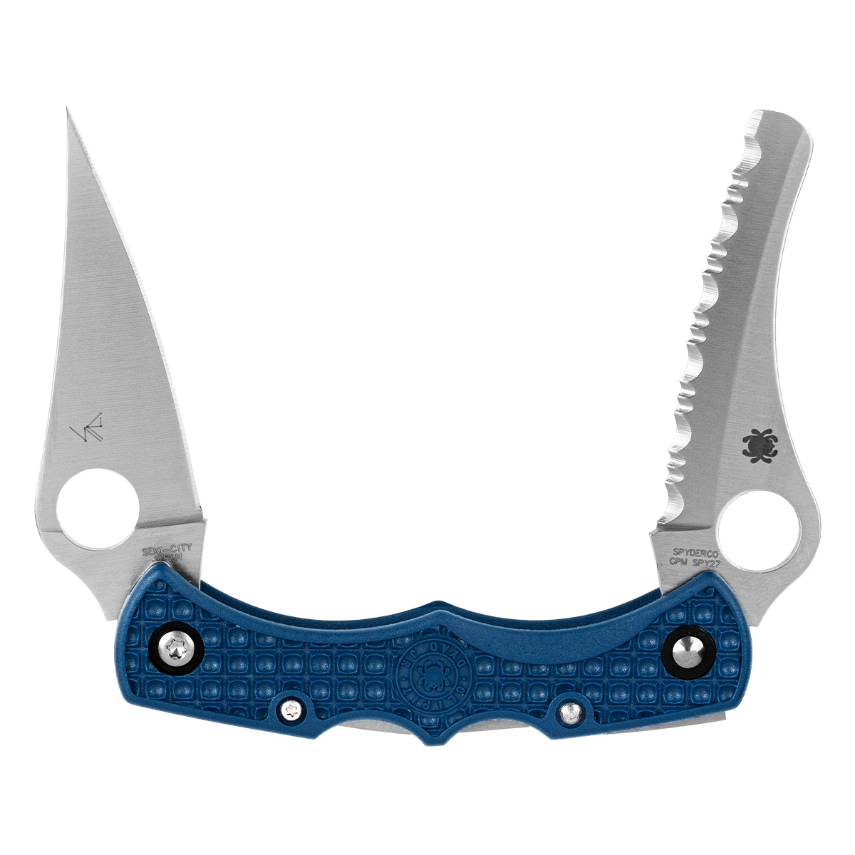 Spyderco Dyad Jr. Lightweight Folding Knife Sprint Run SPC39SCBL View 1