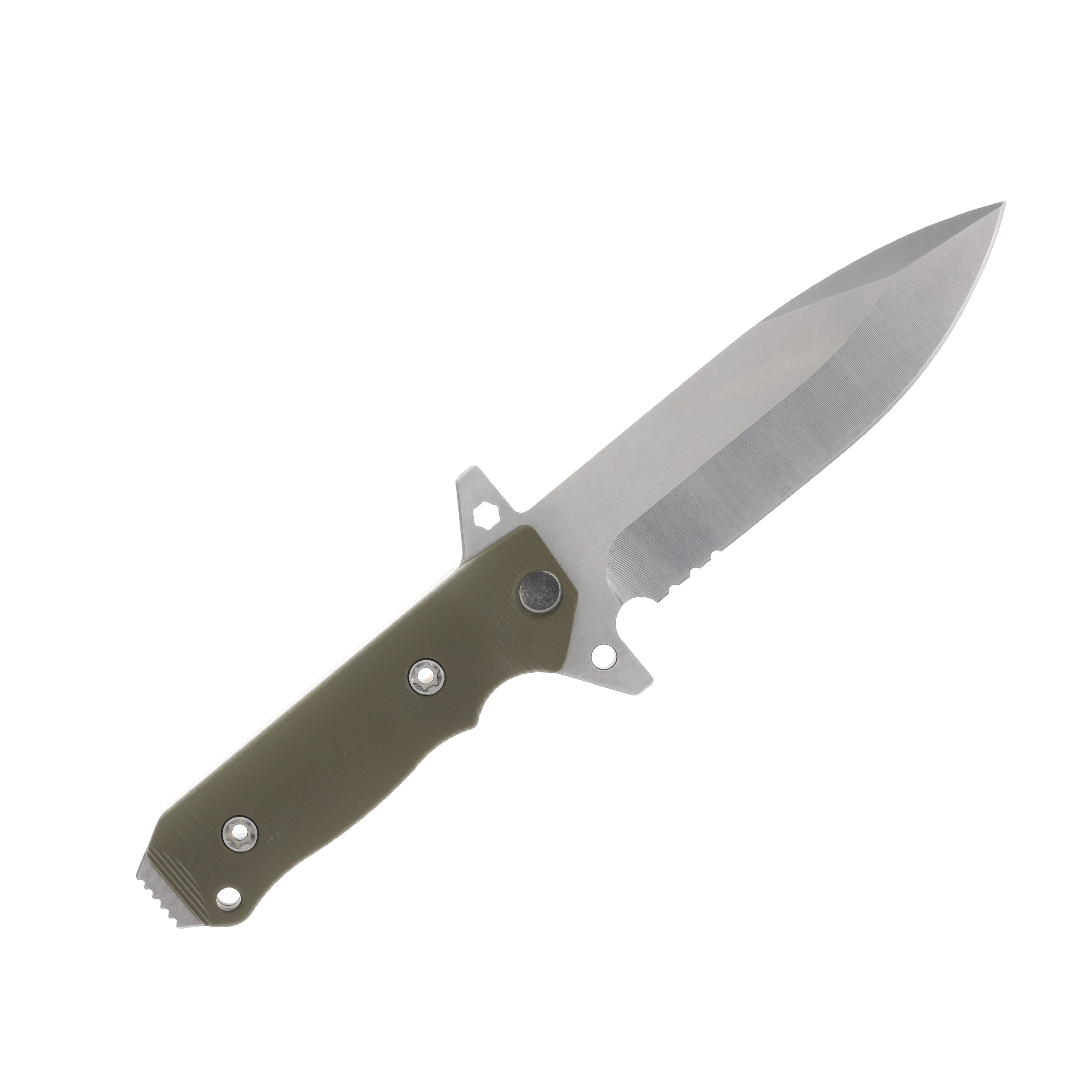 Medford AIO-2-PS 3v Tumbled Std Blade OD green G-10 Handle OD Green Kydex Sheath Std Hardware MK1193TQ-10KO-SPQ3-Q4 View 4